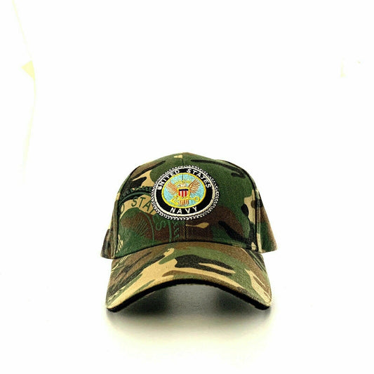 United States Navy Camouflage Adjustable Baseball Hat Cap