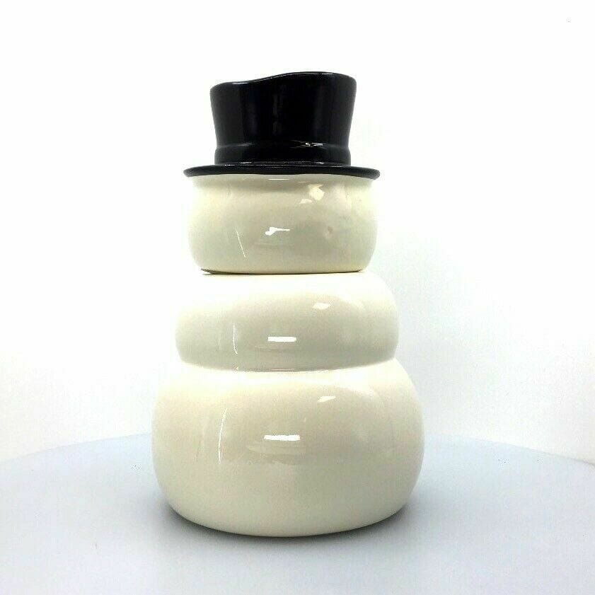 PRECIOUS COOKIE JAR Snowman Perma-Coat Ceramic Kit Kids Crafts Decorate Color