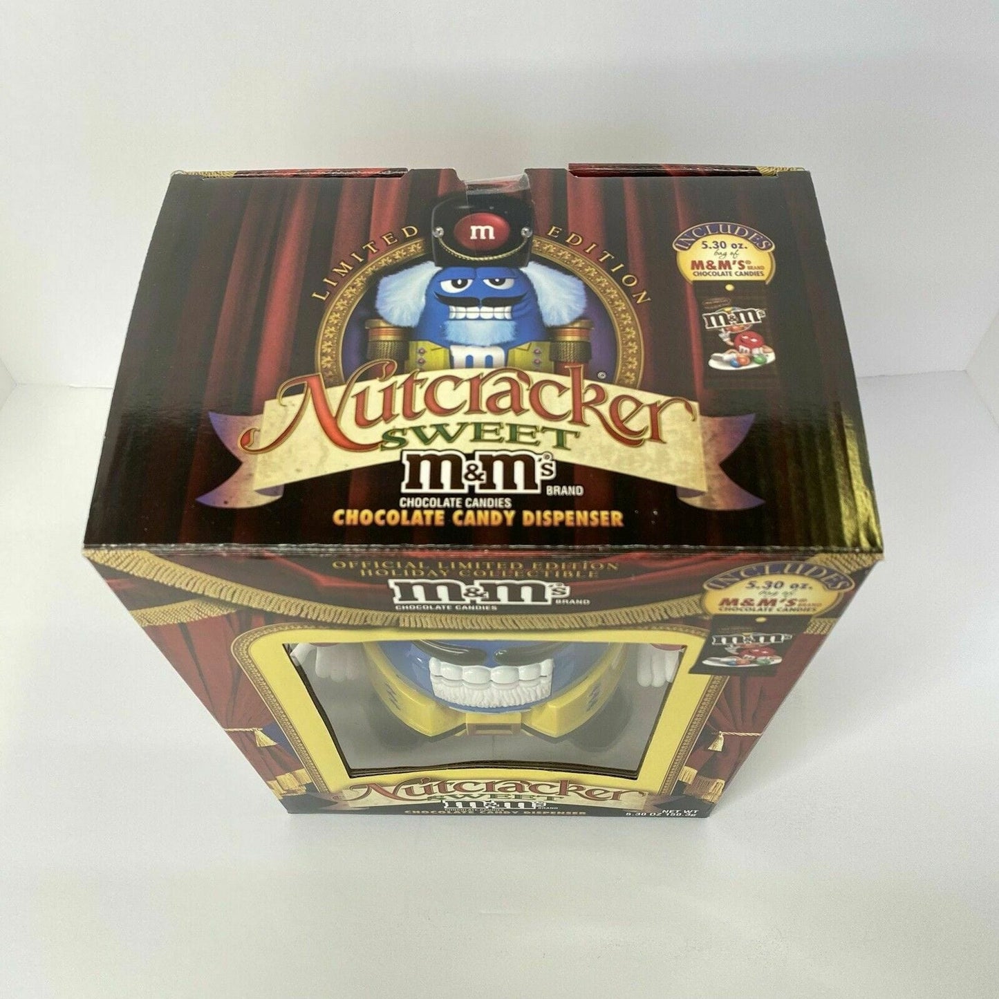 M&M’s MM “Nutcracker Sweet” Candy Dispenser Holiday Christmas Limited Edition