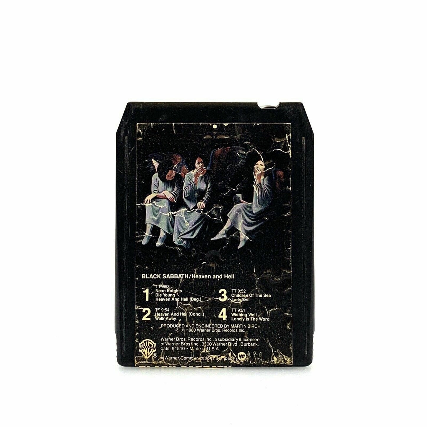Vintage 8 Track Cartridge - Black Sabbath “Heaven And Hell”
