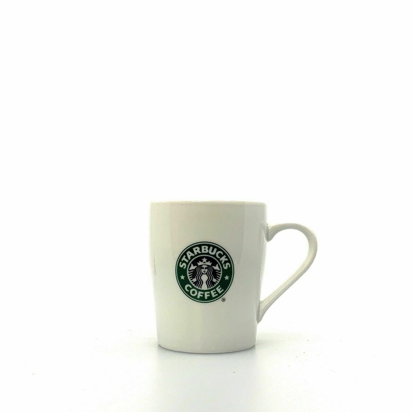 Starbucks Coffee Cup White Green Mermaid Logo - 8 Oz