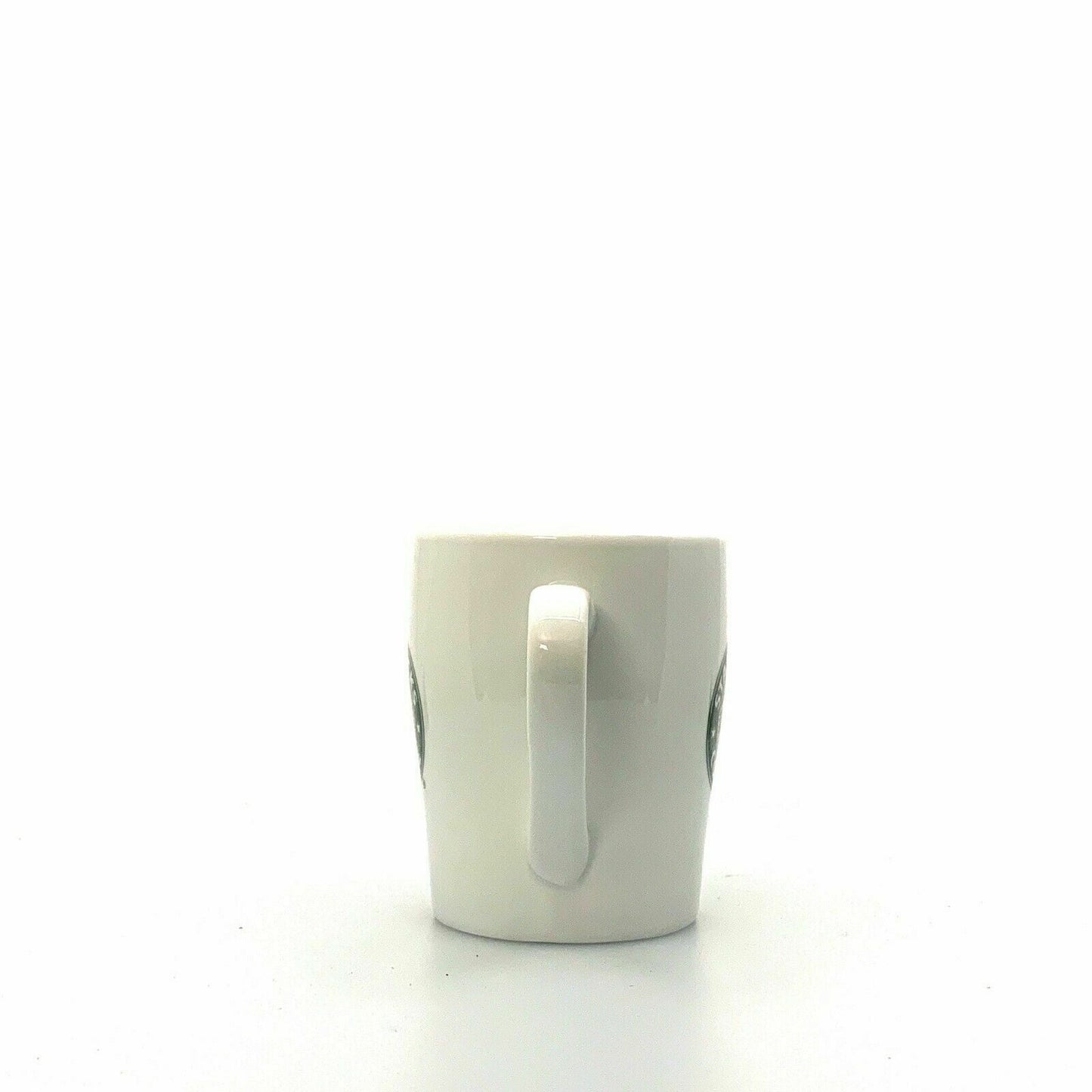 Starbucks Coffee Cup White Green Mermaid Logo - 8 Oz