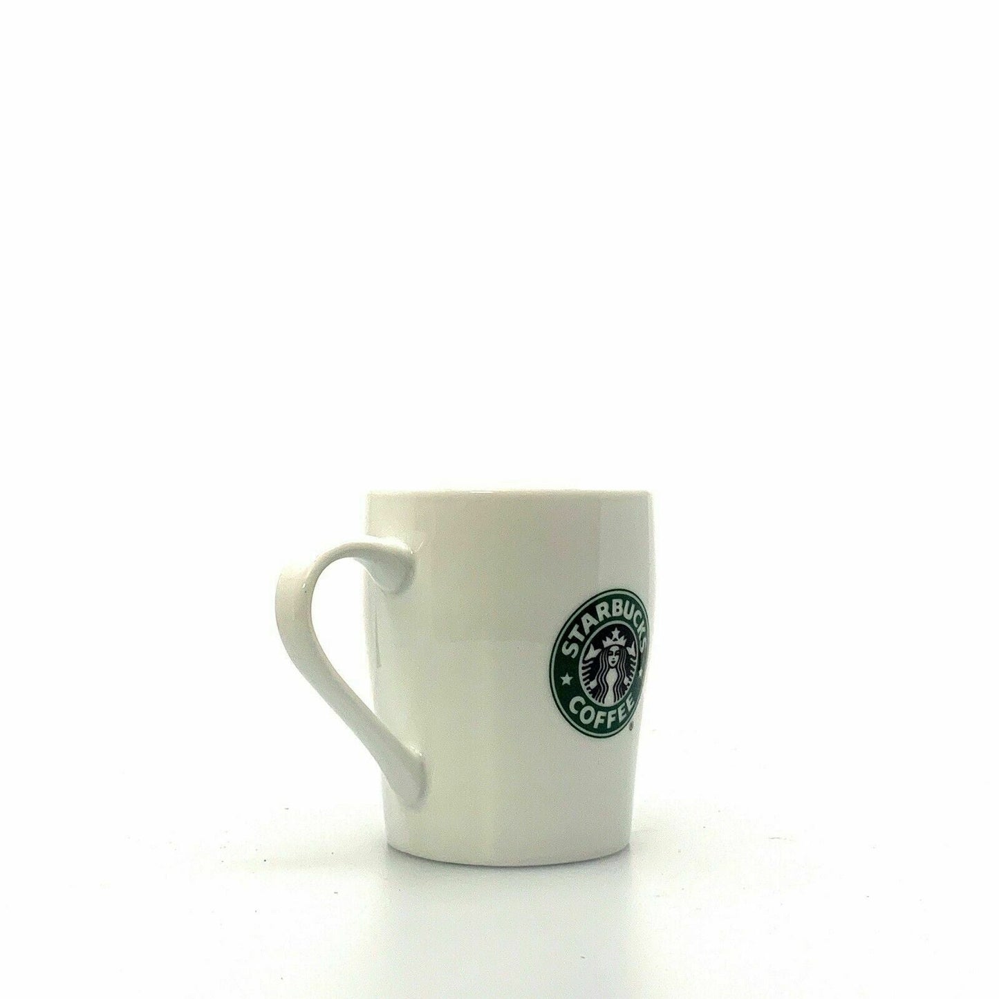 Starbucks Coffee Cup White Green Mermaid Logo - 8 Oz