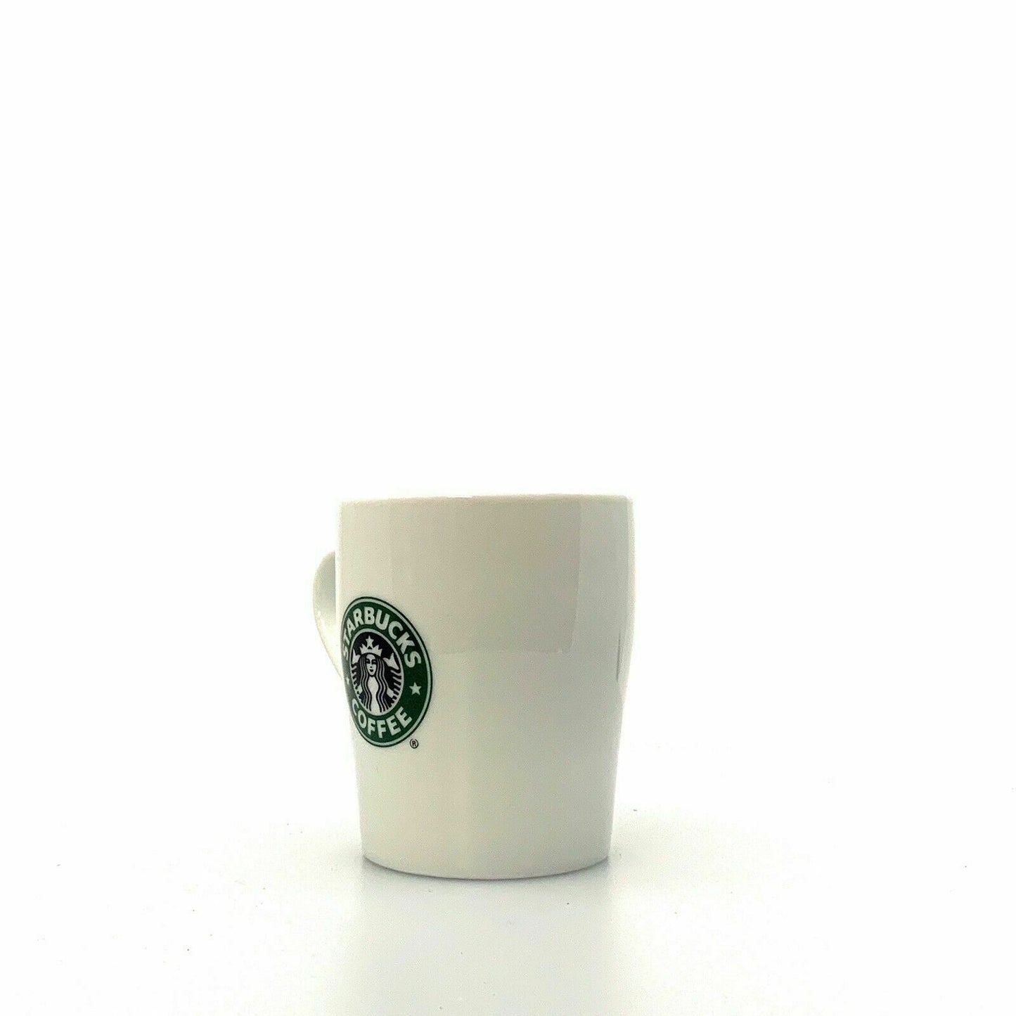 Starbucks Coffee Cup White Green Mermaid Logo - 8 Oz