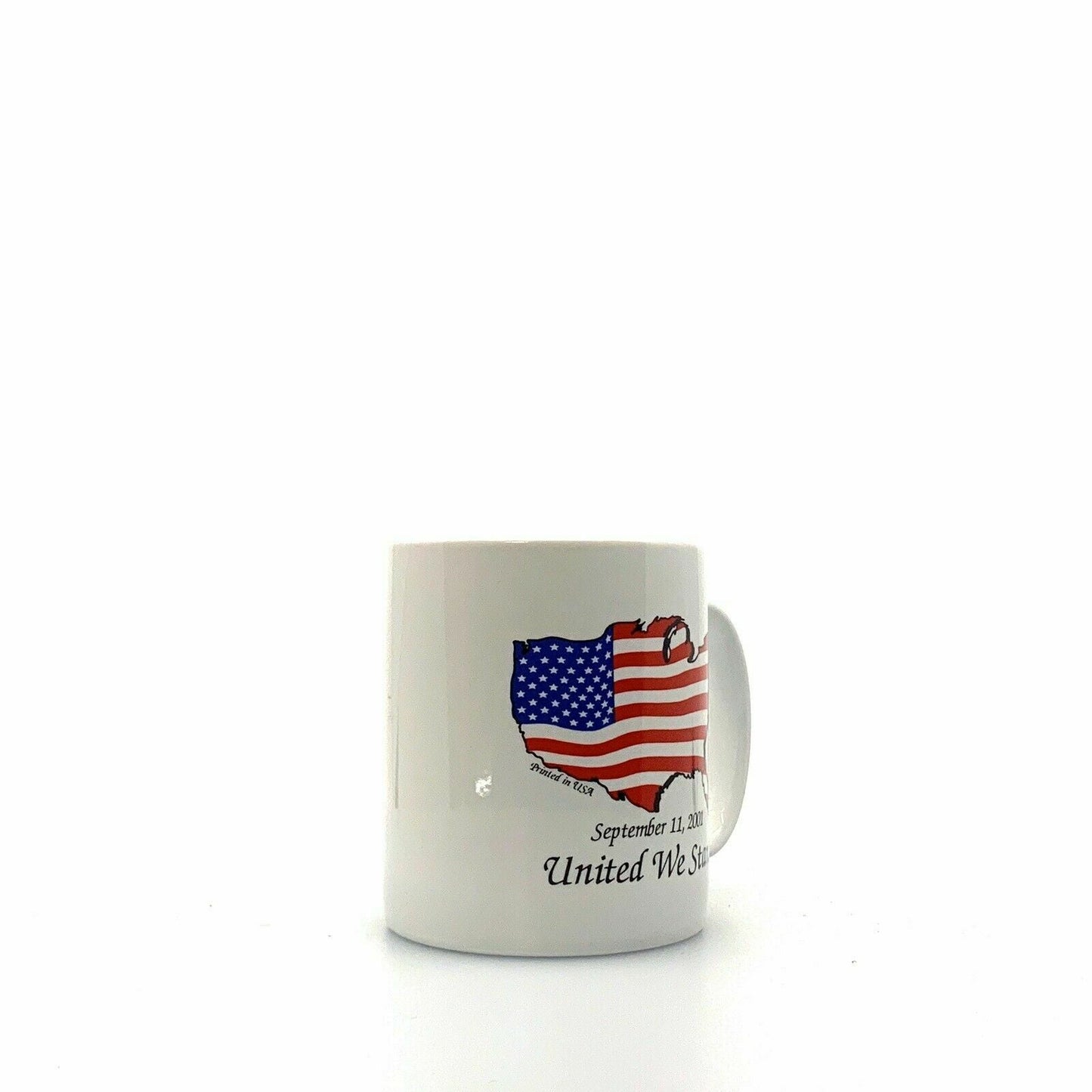 September 11, 2001 United We Stand Stars And Stripes Red White & Blue Cup Mug