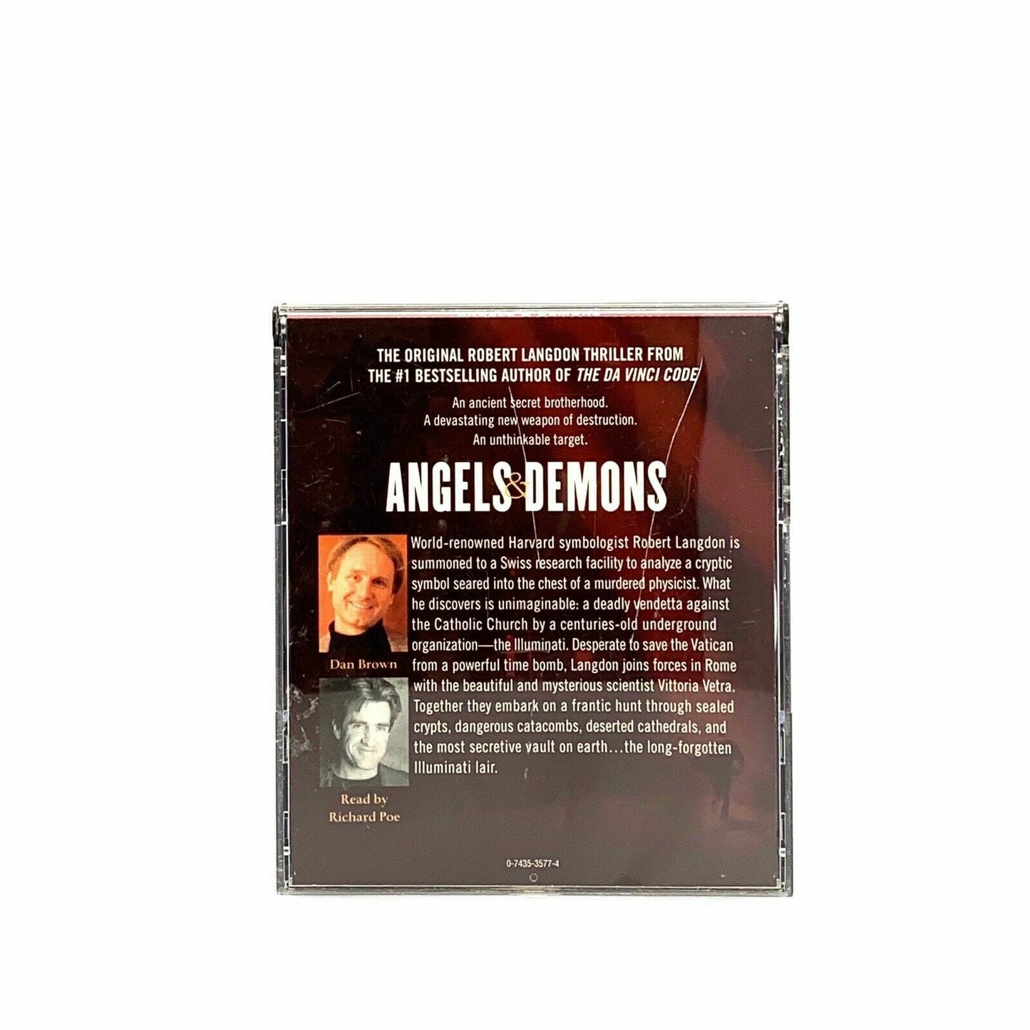 Robert Langdon Ser.: Angels and Demons by Dan Brown (2003, Compact Disc,...