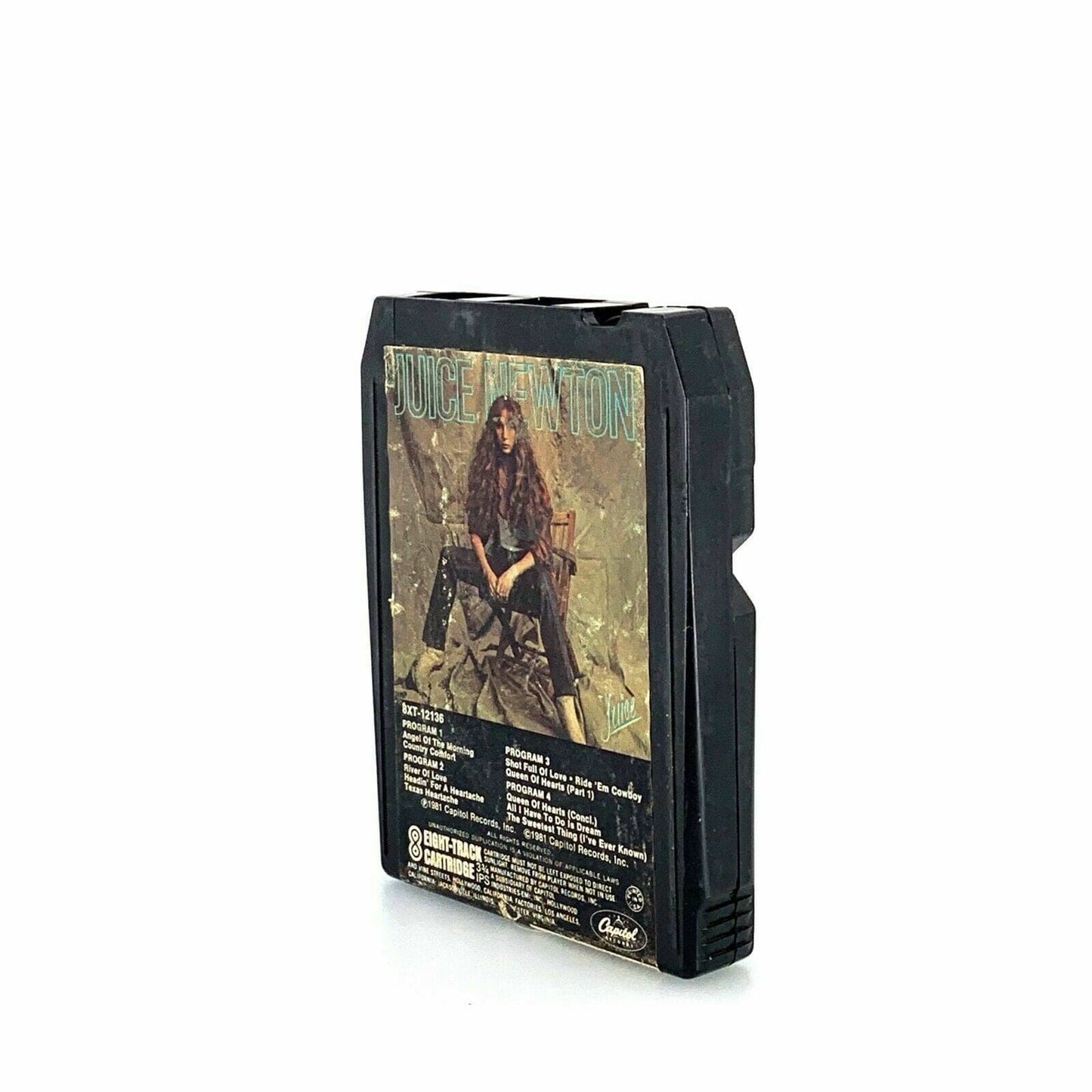 Vintage 8 Track Cartridge - Juice Newton “Juice”