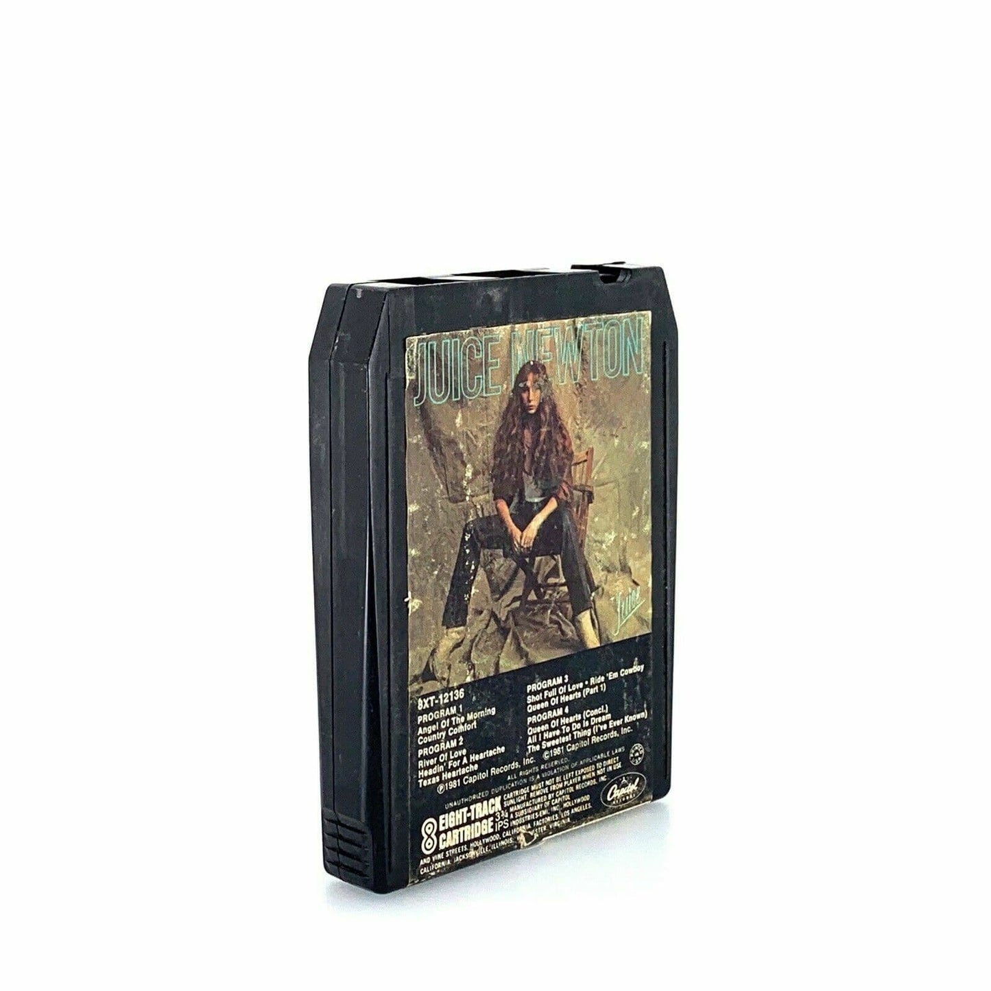 Vintage 8 Track Cartridge - Juice Newton “Juice”