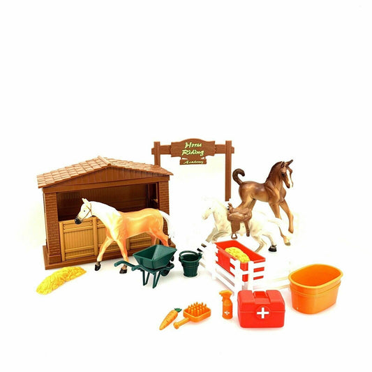 New Ray Horse Riding Academy, Horses, Stables, Hay, Gates