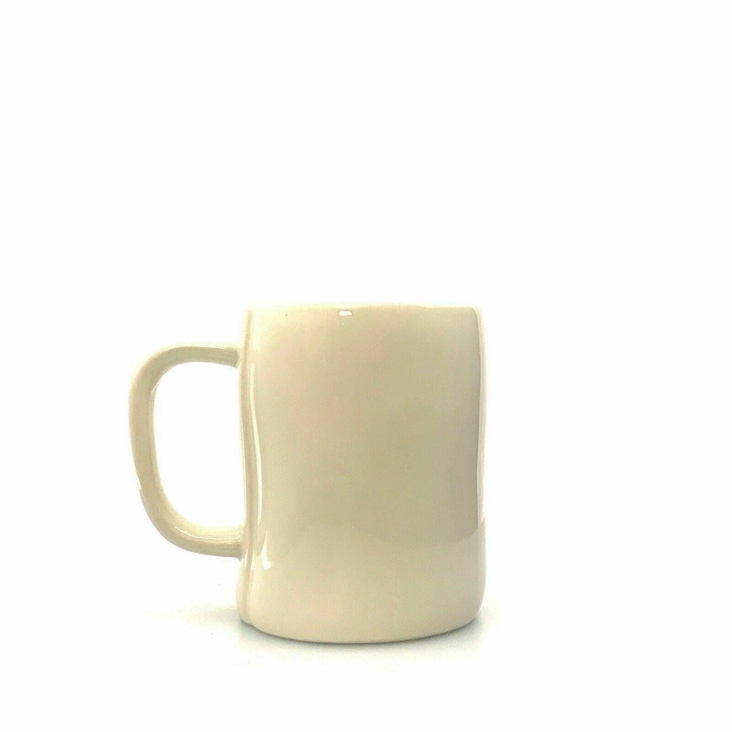 Rae Dunn Artisan Collection "DUNN FUND" Large Letter White Coffee Cup Mug By Magenta