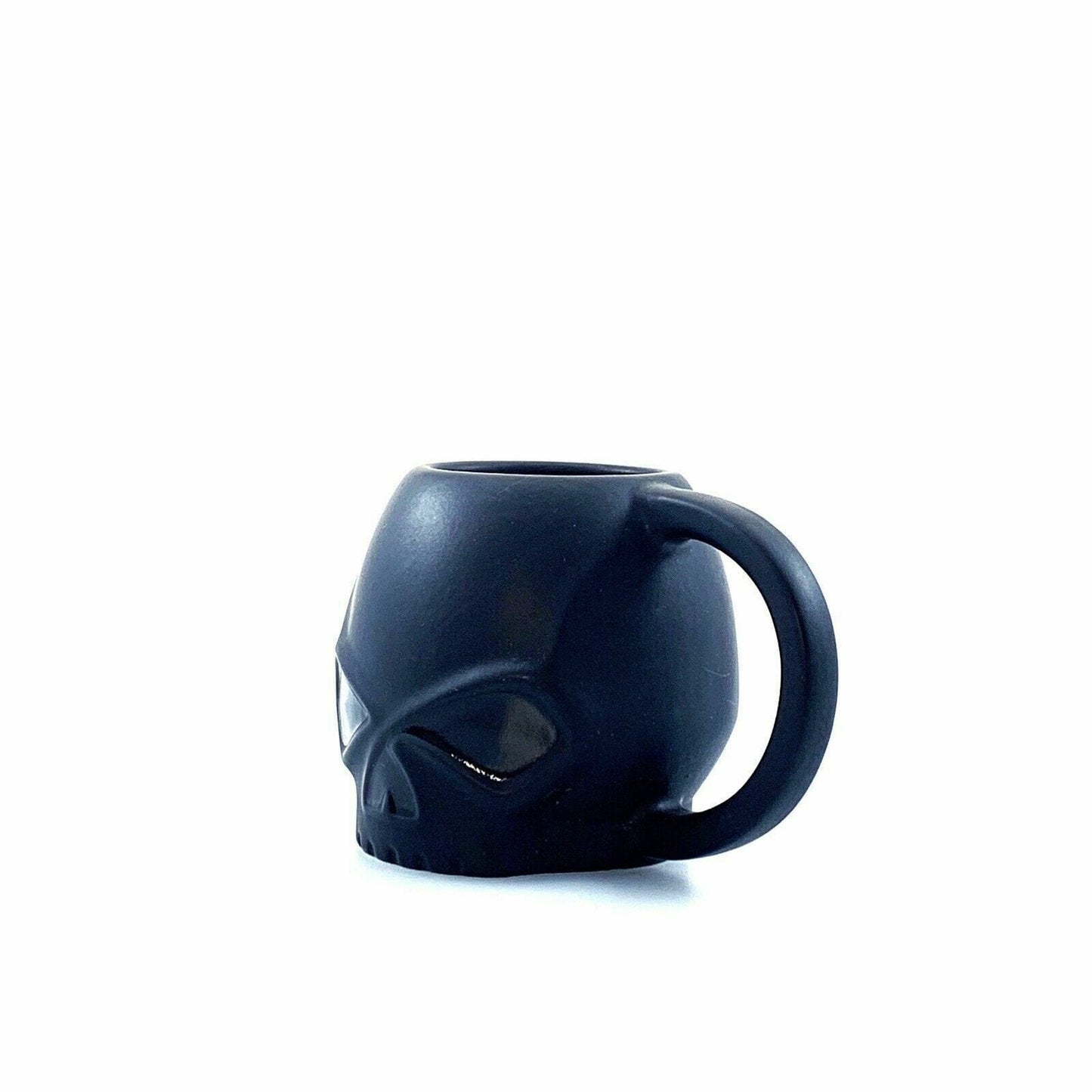 Harley-Davidson® Sculpted Willie G Skull Ceramic Mug, 14oz. Matte Black