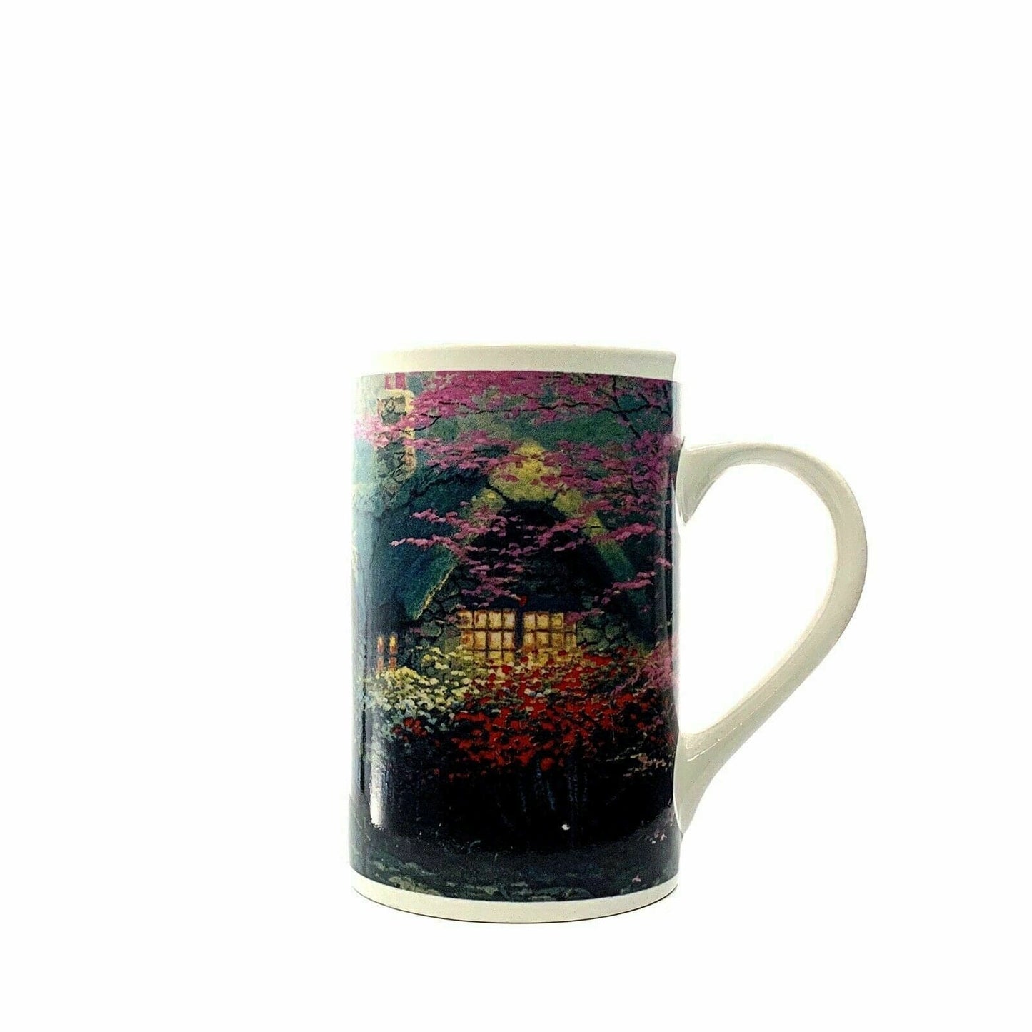 Thomas Kinkade Home For The Holidays Coffee Cup Mug 2004