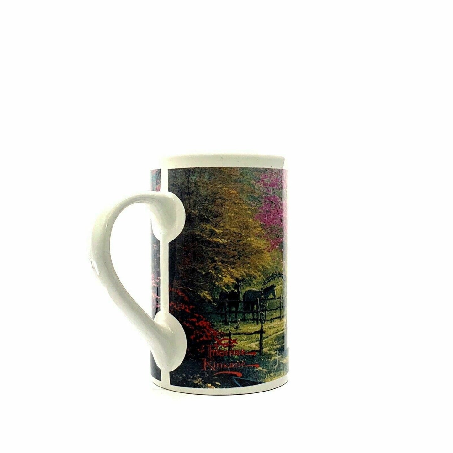 Thomas Kinkade Home For The Holidays Coffee Cup Mug 2004