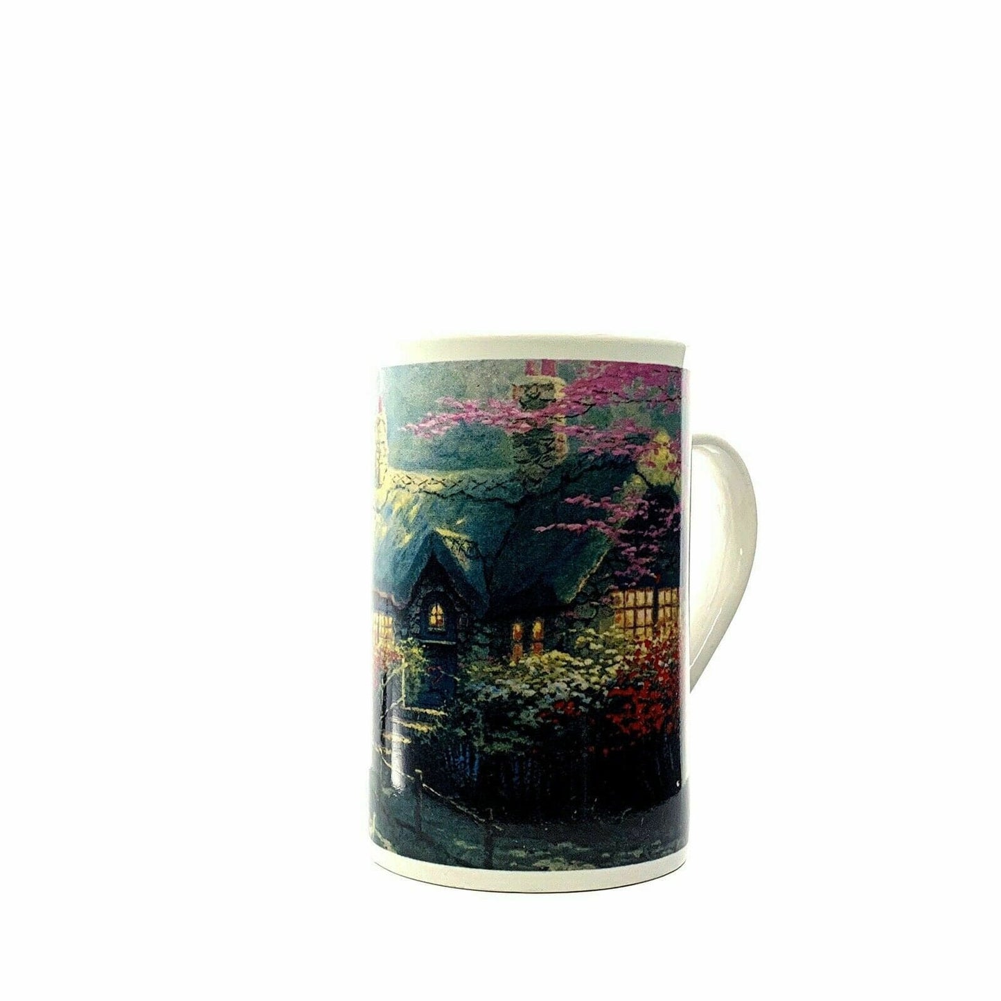 Thomas Kinkade Home For The Holidays Coffee Cup Mug 2004