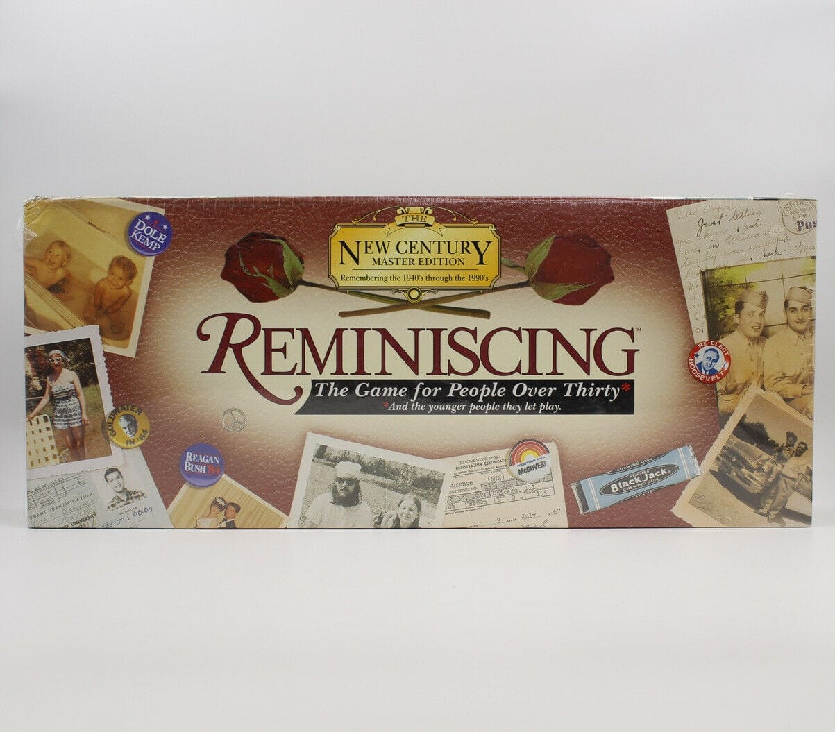 Reminiscing New Century Board Game For People Over 30 TDC Games 1998 NIB