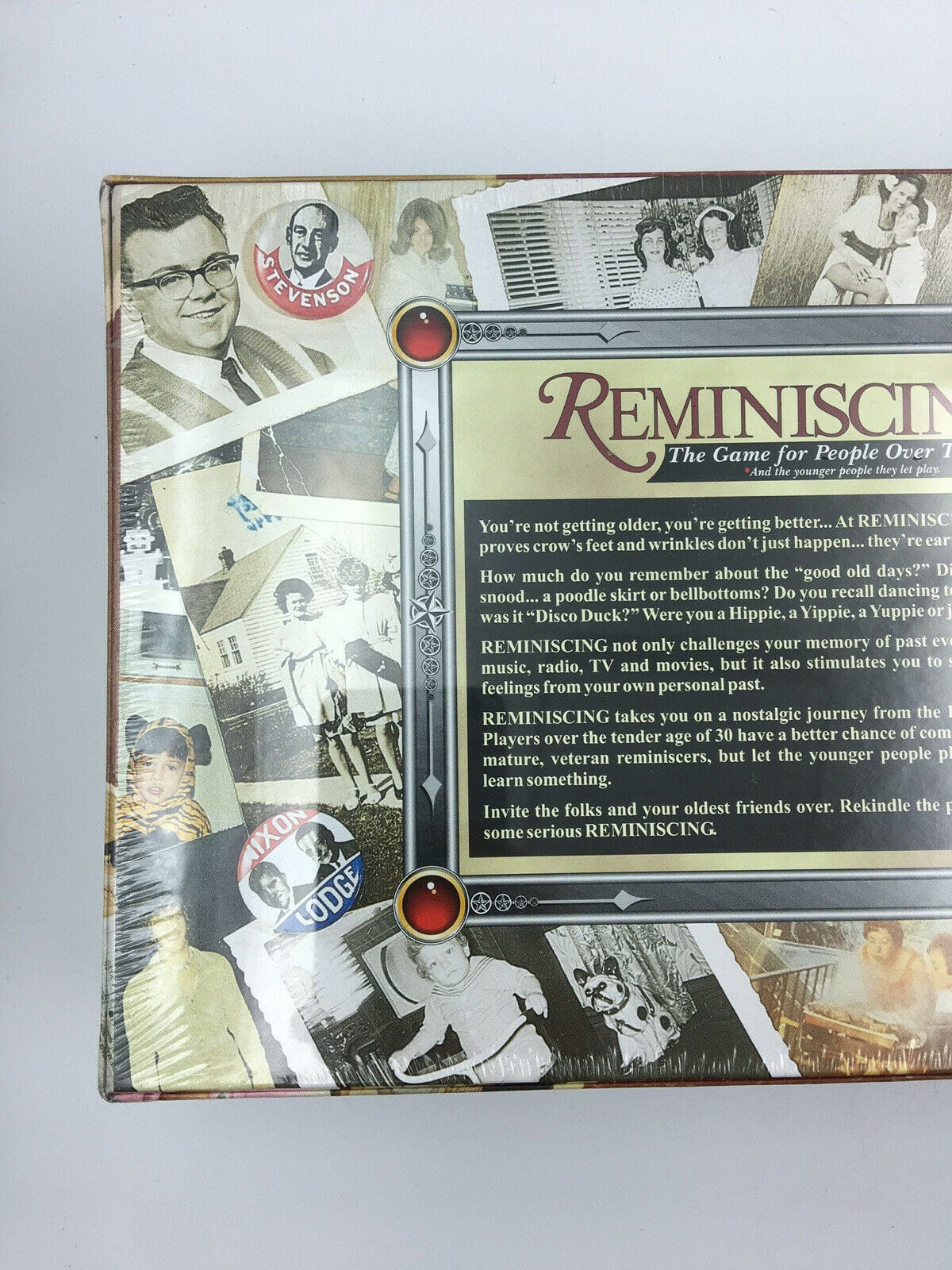 Reminiscing New Century Board Game For People Over 30 TDC Games 1998 NIB