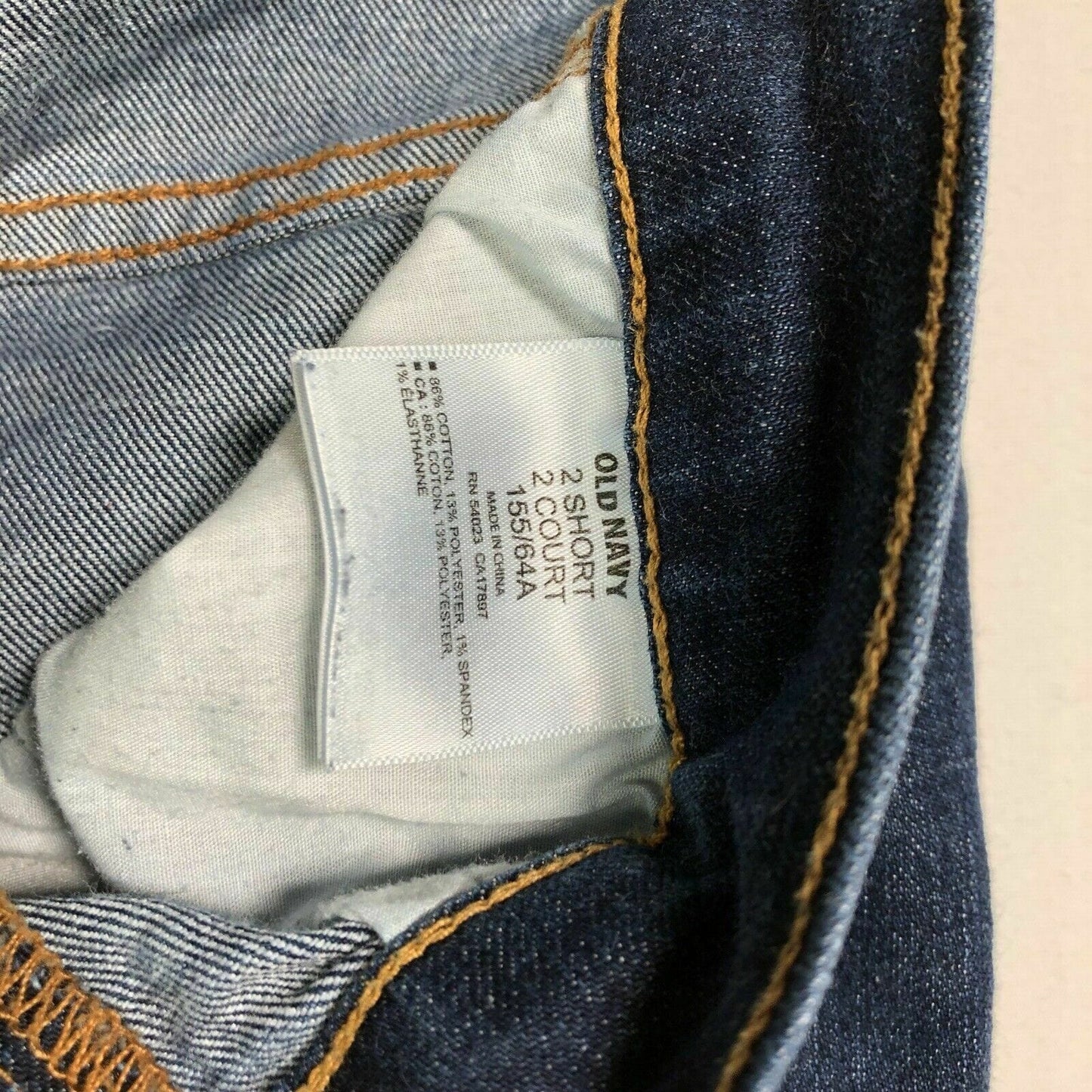 Old Navy Women's 'The Diva' Dark Blue Slim Skinny Jeans - Size 2 Short
