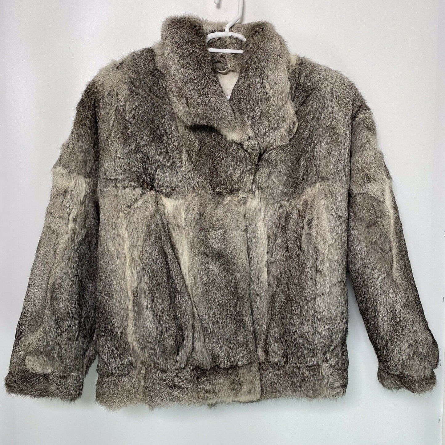 Timeless Luxury Elam Women's Real Dyed Rabbit Fur Coat Size Medium