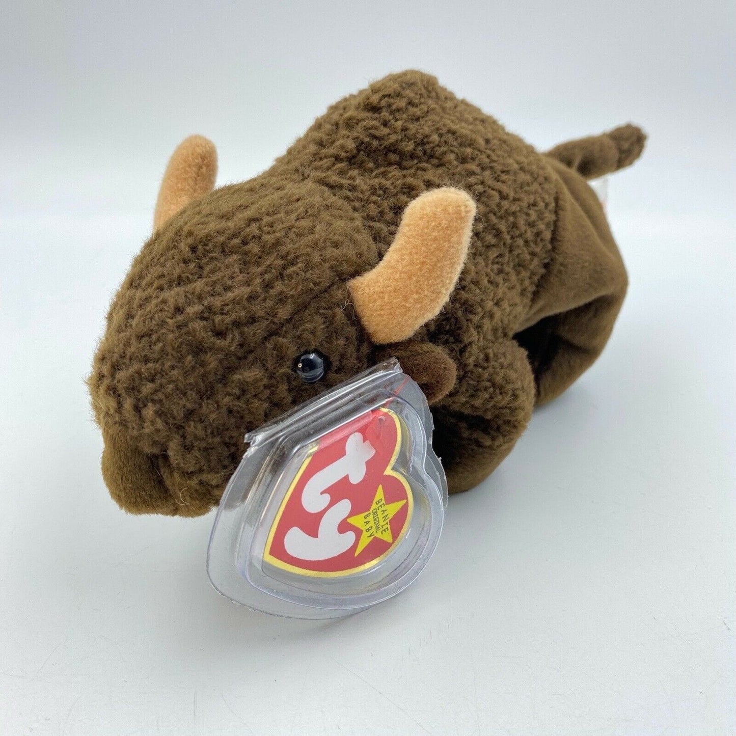Ty Original Beanie Babies Roam The Buffalo Plush Toy - Excellent Cond. 1998
