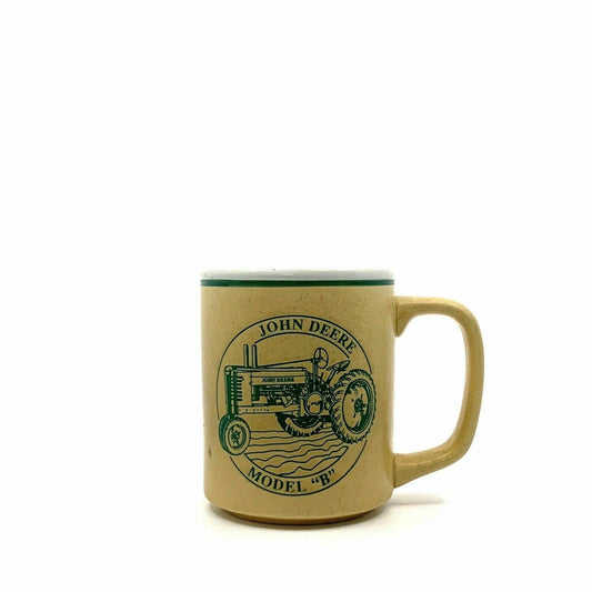 Vibrant John Deere Model "B" Coffee Cup Mug - 10oz Yellow Ceramic