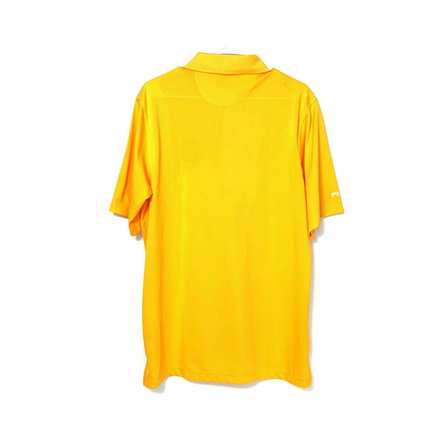 Ping Performance Mens Size M Yellow Polo Golf Shirt Colorado State University CSU Rams