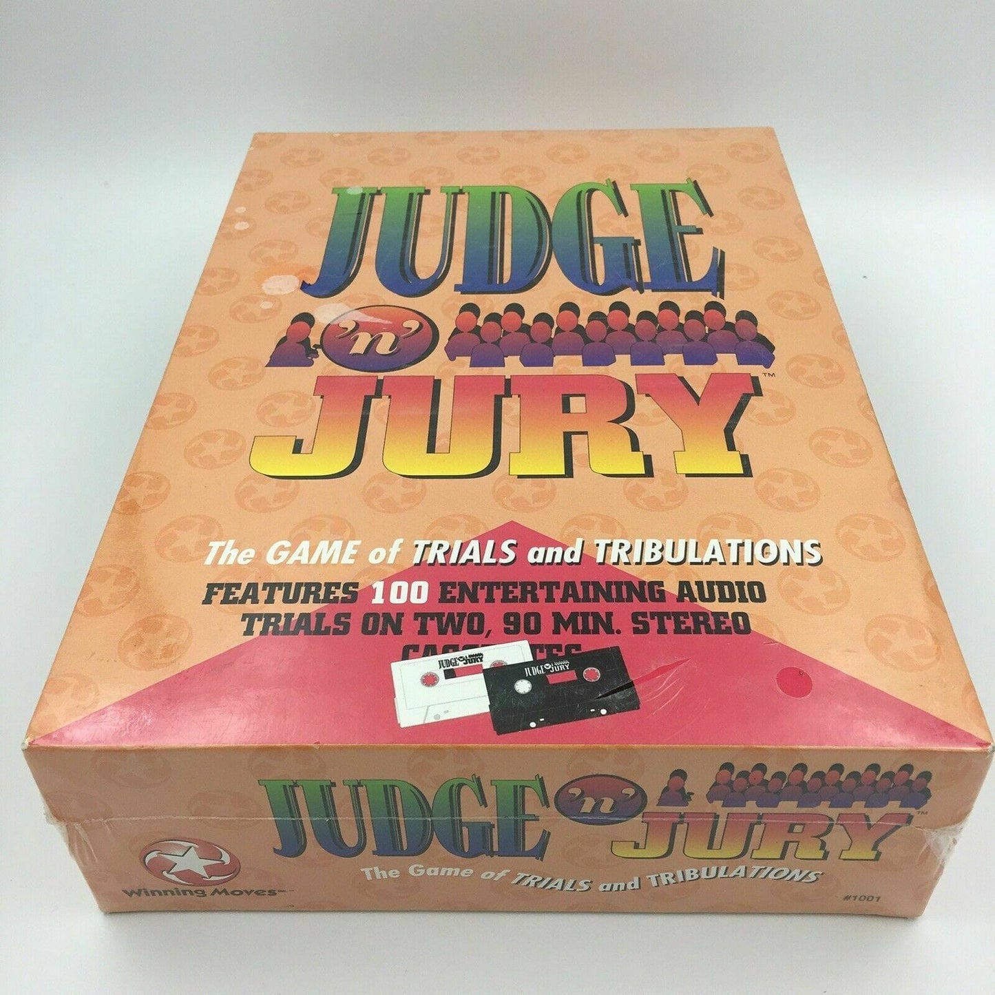NEW Winning Moves Unisex Game Judge N Jury The Game of Trials and Tribulations
