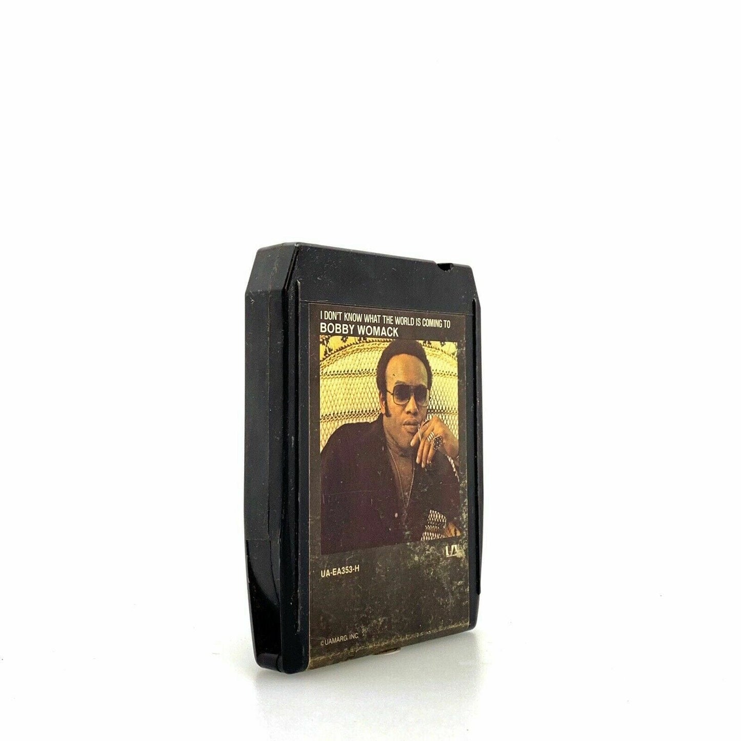 Vintage 8 Track Cartridge Bobby Womack “I Dont Know What The World Is Coming To”