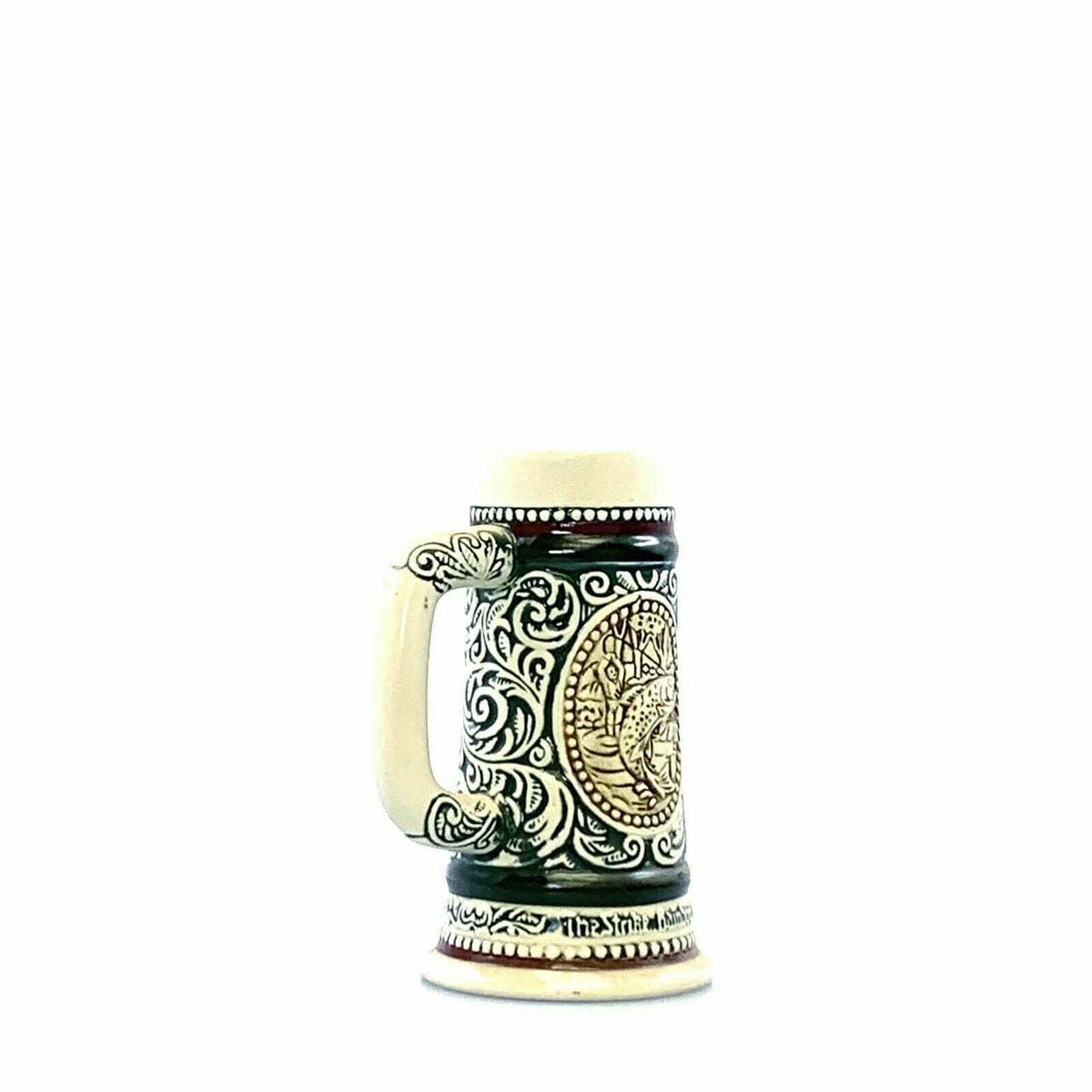 Vintage Avon Sporting Ceramic Stein In Box