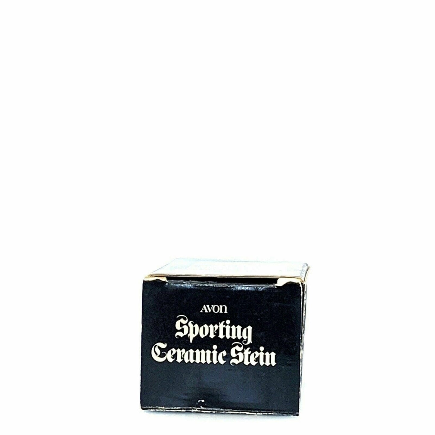 Vintage Avon Sporting Ceramic Stein In Box