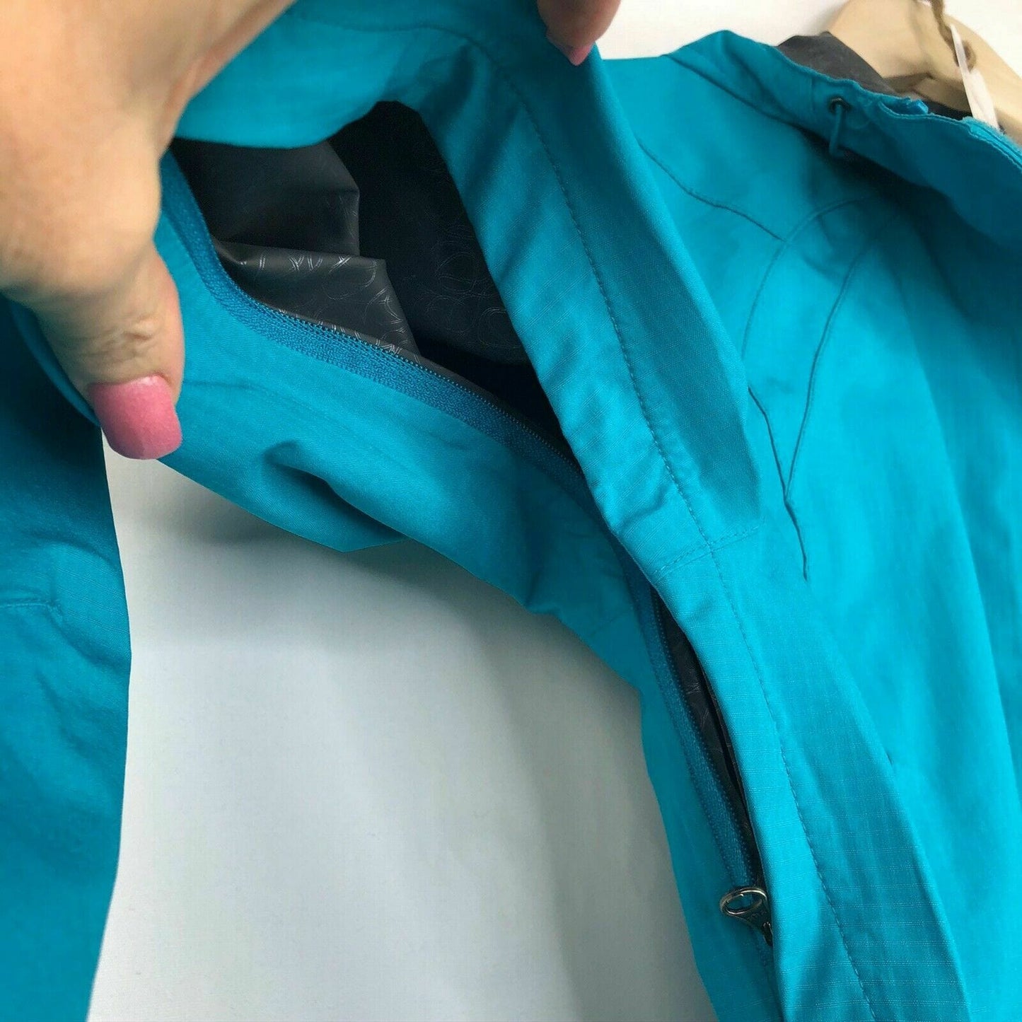 Merrell Women's Size S Teal Blue Opti-Shell Hooded Jacket