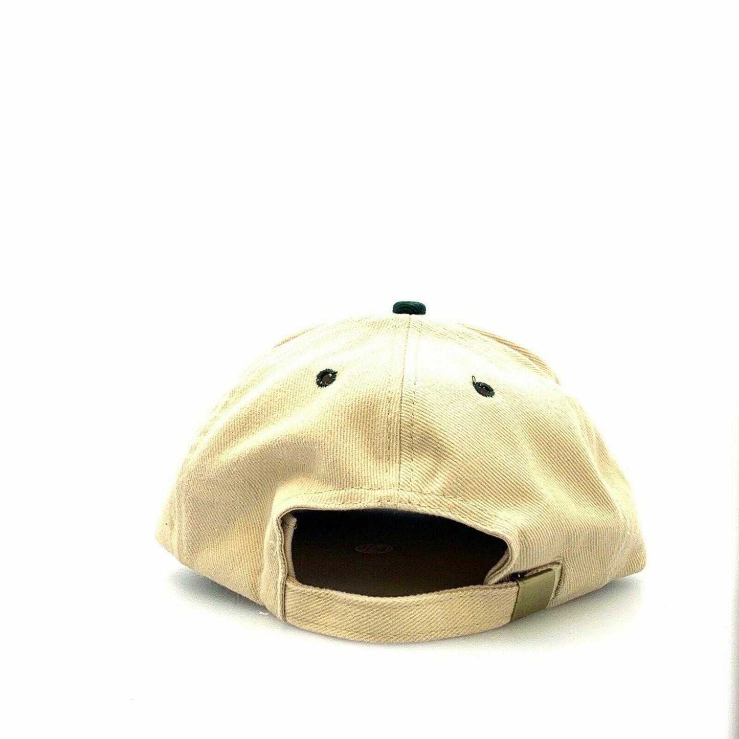 Otto Cap BUCKINGHAM COOPERATIVE Dad Baseball Hat, Ivory / Green - OSFA