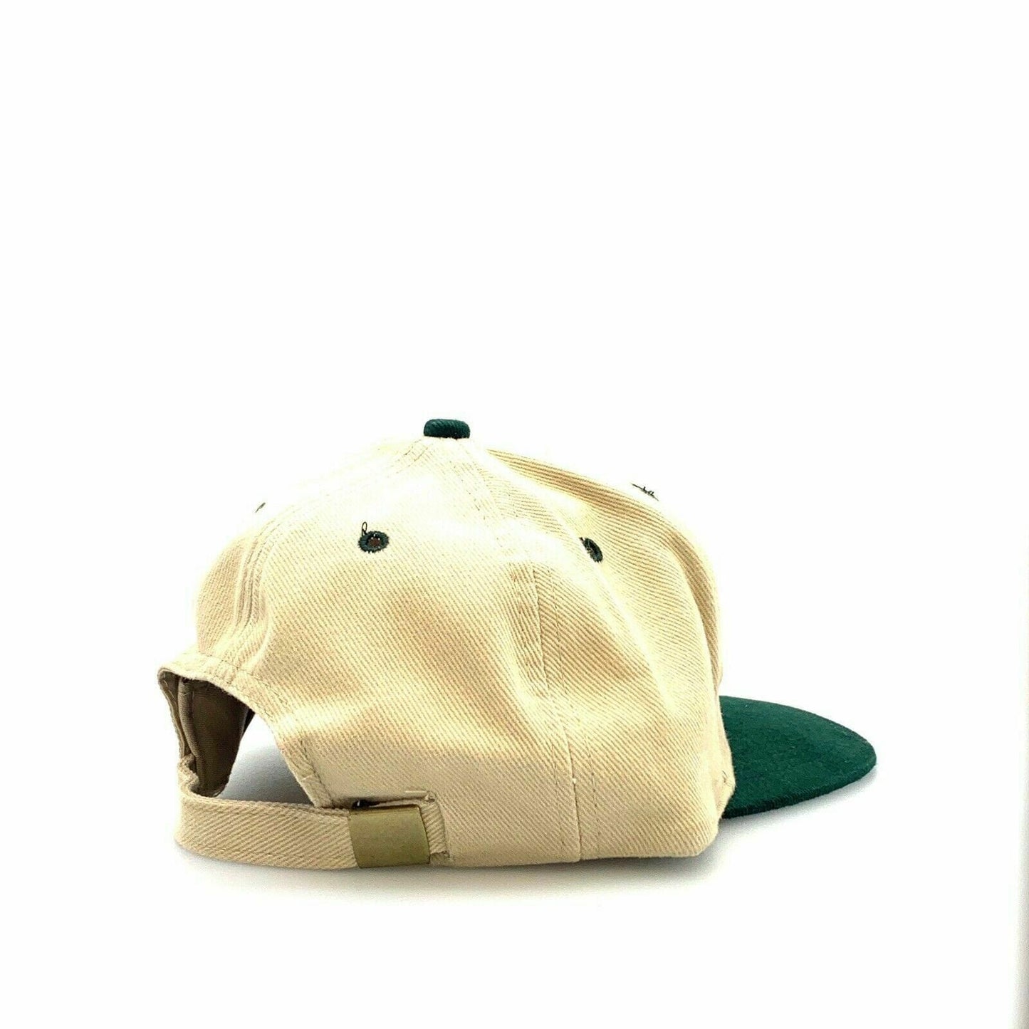 Otto Cap BUCKINGHAM COOPERATIVE Dad Baseball Hat, Ivory / Green - OSFA