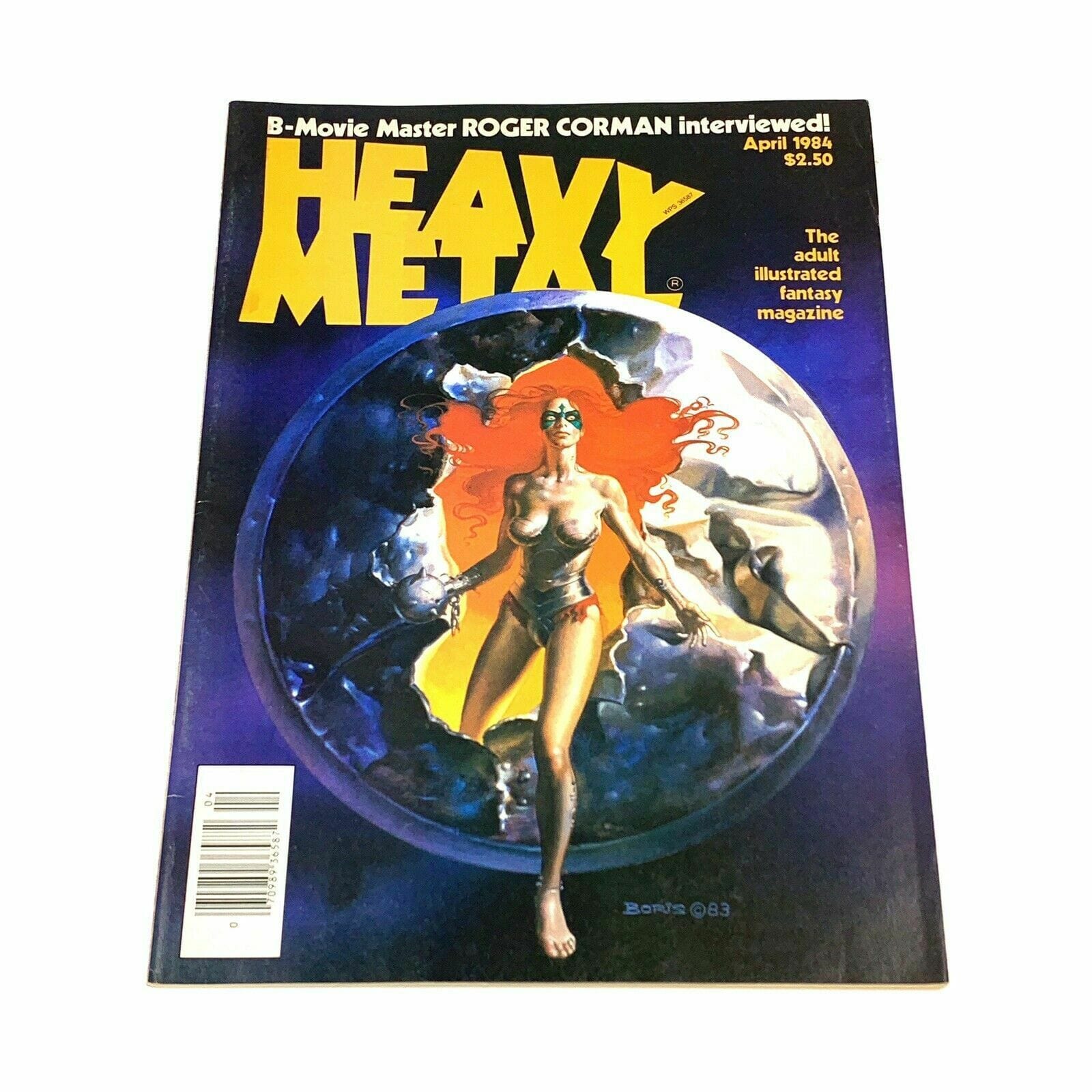 HEAVY METAL - Adult Illustrative Fantasy Magazine - April 1984 - parsimonyshoppes