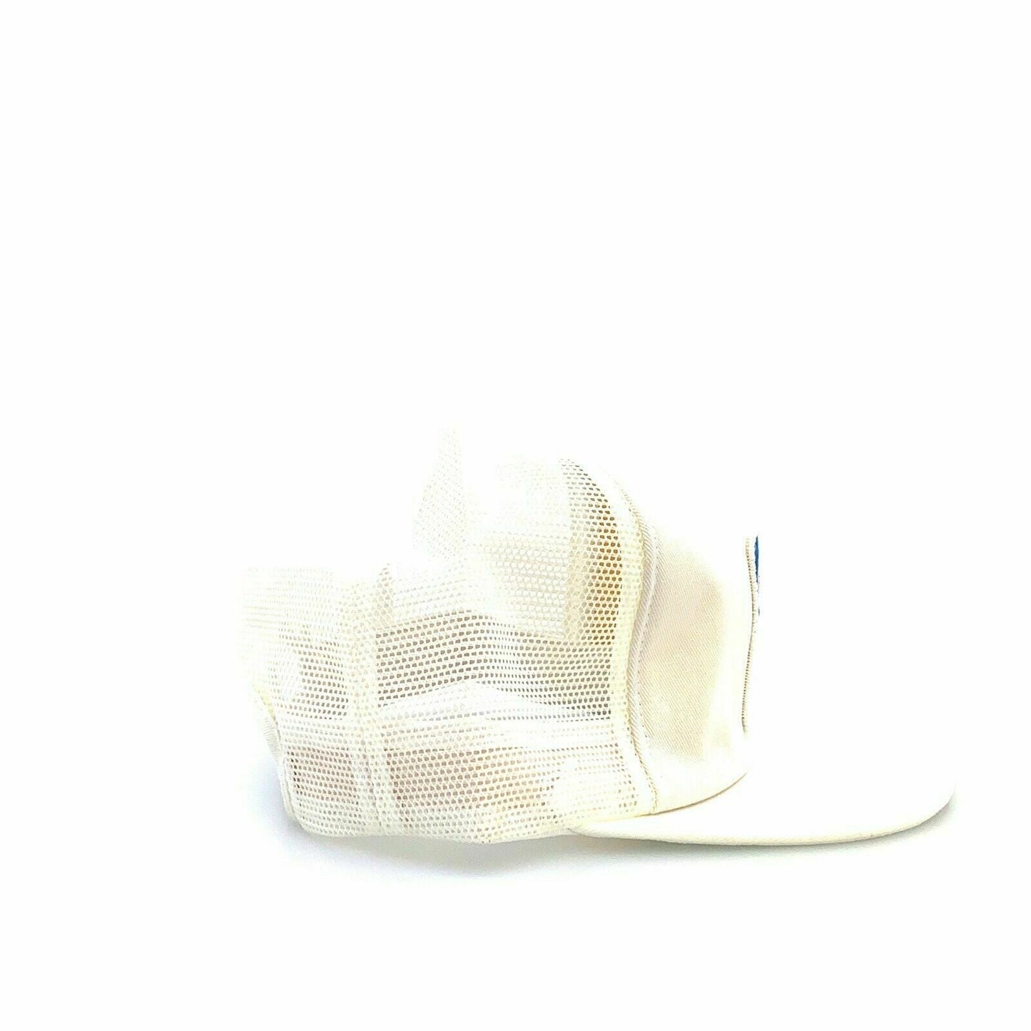 VTG HILL SEED Patch Mesh SnapBack Trucker Hat, White - Adjustable - parsimonyshoppes