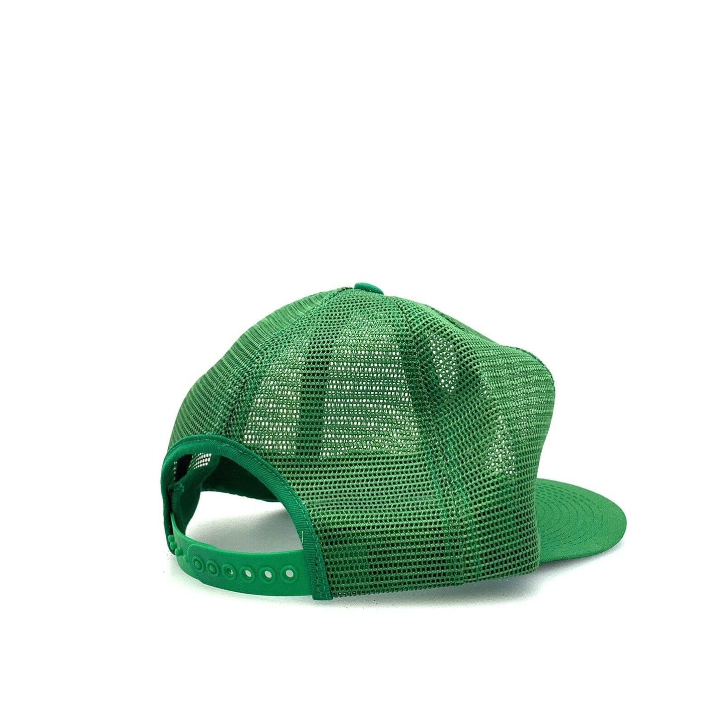 Vintage Hubbard Feed Green Mesh SnapBack Trucker Hat OSFM - parsimonyshoppes