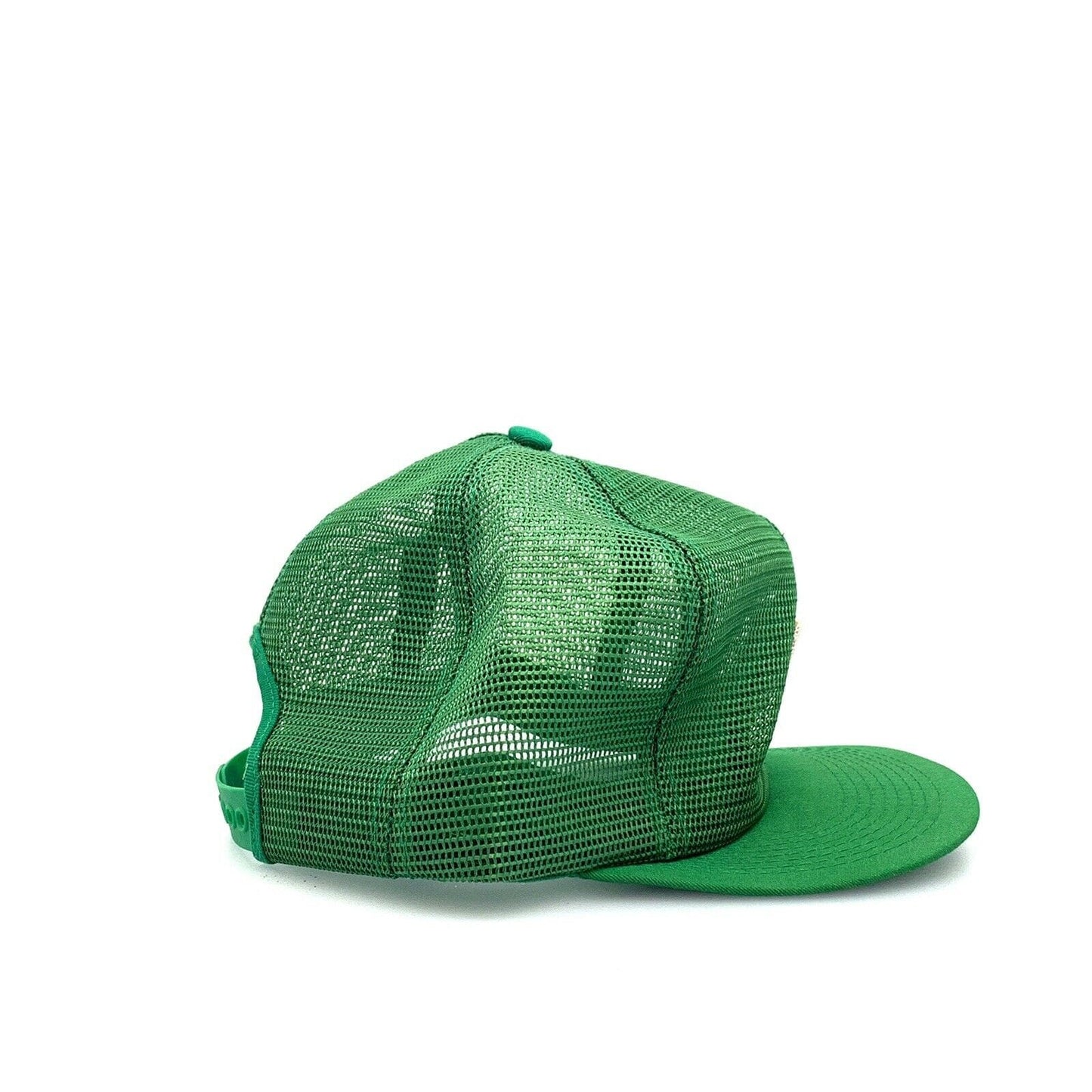Vintage Hubbard Feed Green Mesh SnapBack Trucker Hat OSFM - parsimonyshoppes