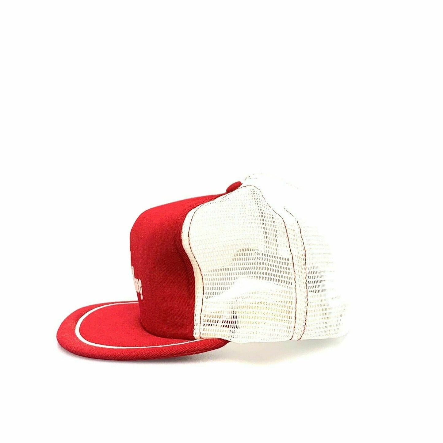 M&B Brand OLD MILWAUKEE BEER SnapBack Mesh Trucker Hat, Red / White - Adjustable - parsimonyshoppes