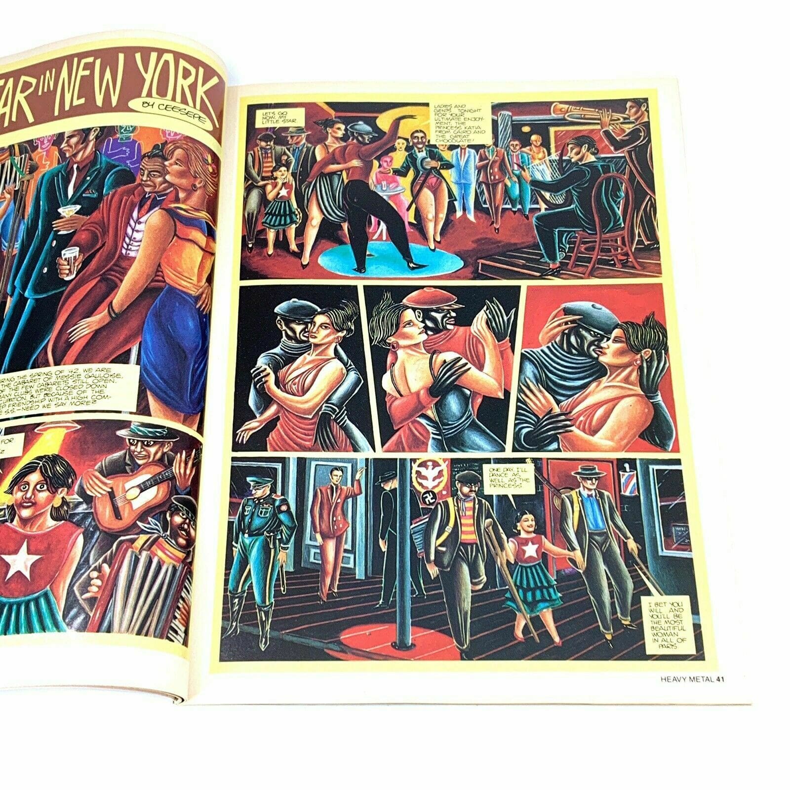 HEAVY METAL - Adult Illustrative Fantasy Magazine - June 1982 - parsimonyshoppes