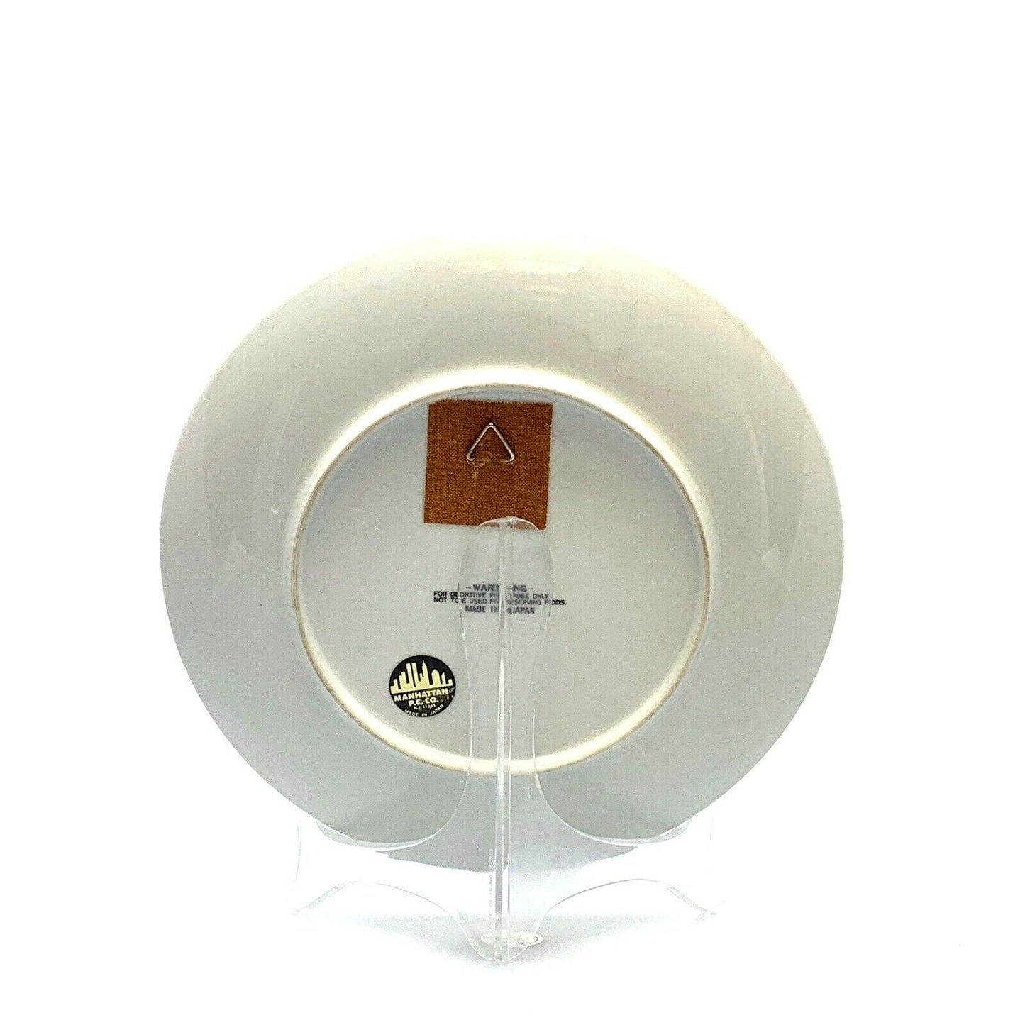 State Of New York Souvenir Collectible Plate, White - 8” - parsimonyshoppes