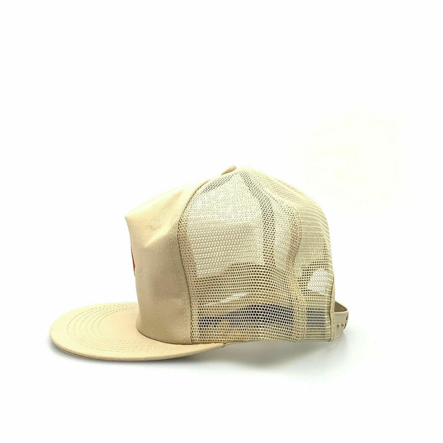 VTG K Products NC+ Hybrids SnapBack Trucker Hat, Beige - Adjustable - parsimonyshoppes