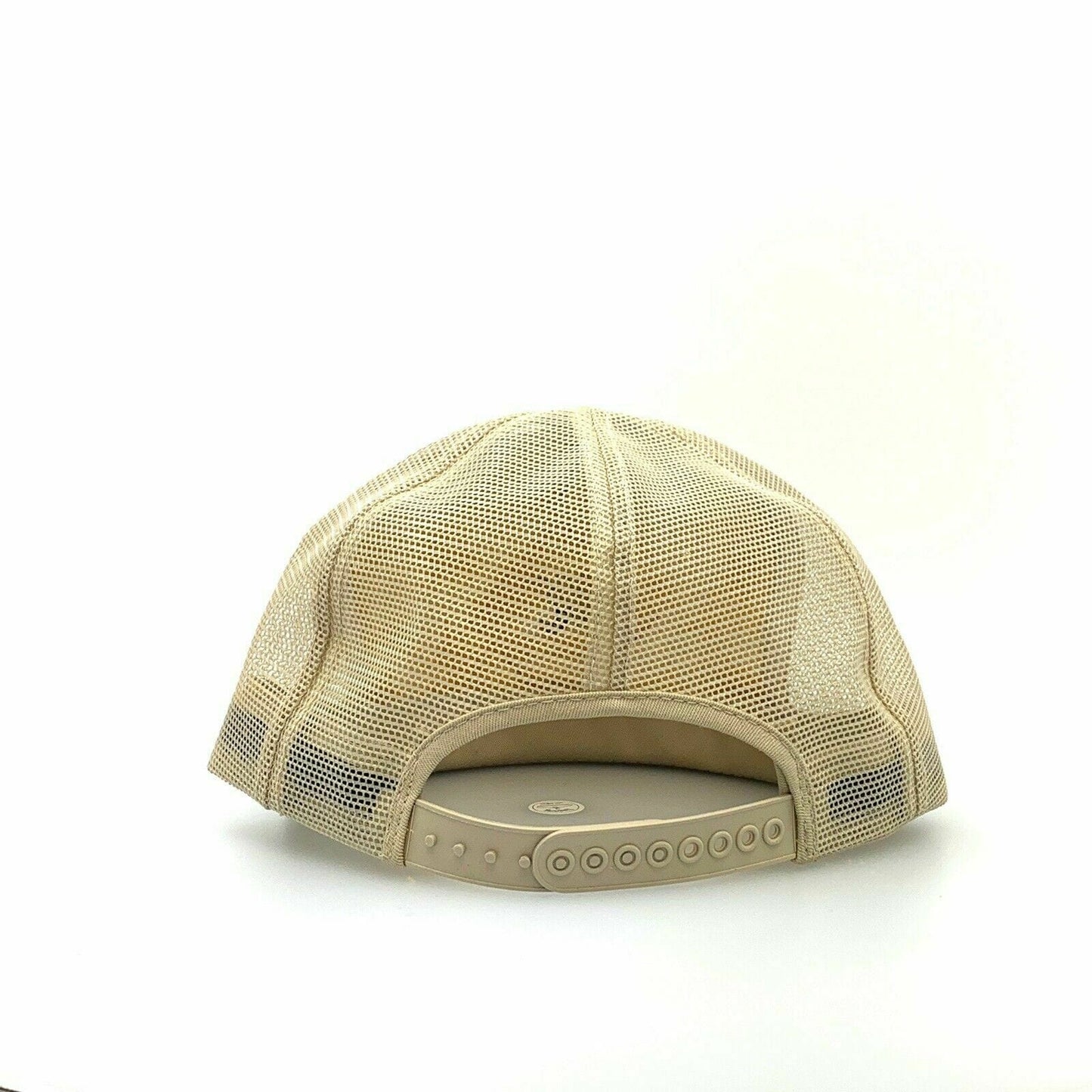 VTG K Products NC+ Hybrids SnapBack Trucker Hat, Beige - Adjustable - parsimonyshoppes