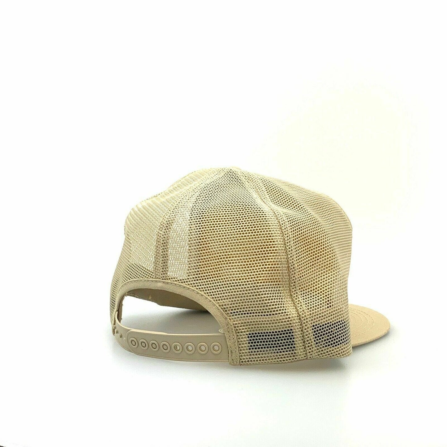 VTG K Products NC+ Hybrids SnapBack Trucker Hat, Beige - Adjustable - parsimonyshoppes
