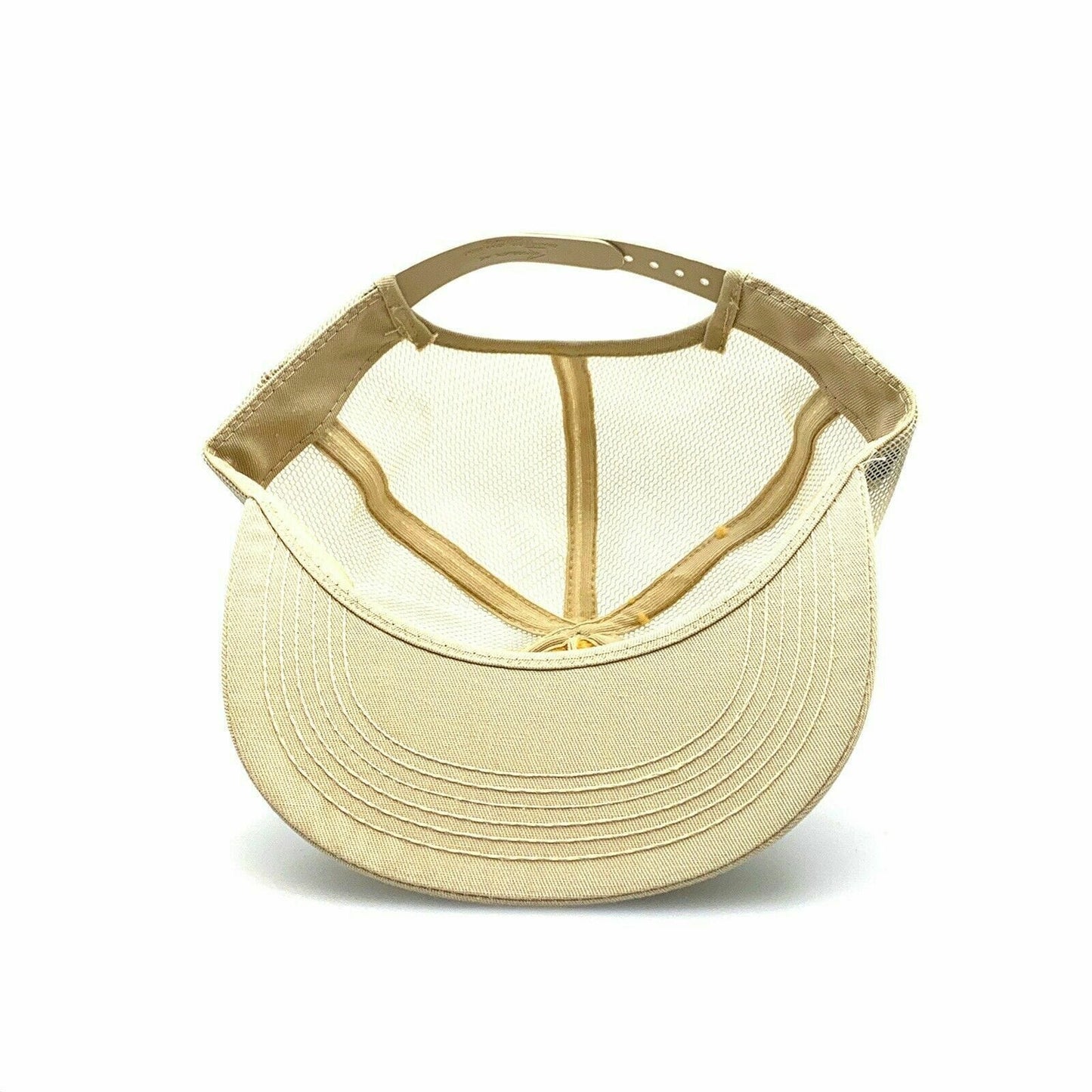 VTG K Products NC+ Hybrids SnapBack Trucker Hat, Beige - Adjustable - parsimonyshoppes