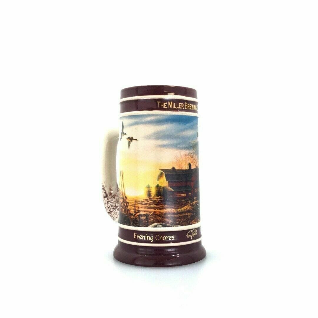 The Miller Brewing Company Collector Stein By Terry Redlin 2010 Evening Chores - parsimonyshoppes