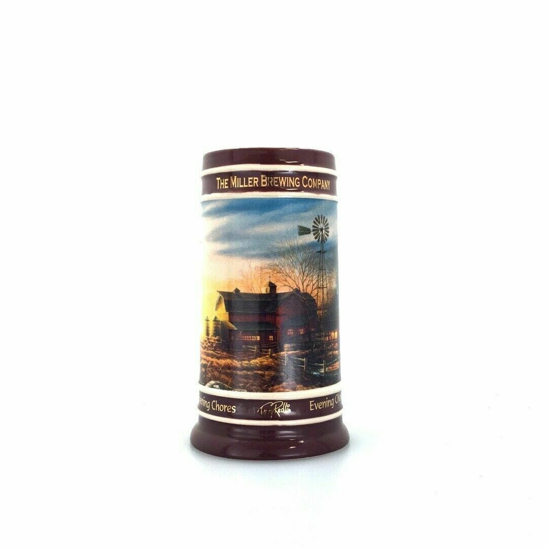 The Miller Brewing Company Collector Stein By Terry Redlin 2010 Evening Chores - parsimonyshoppes