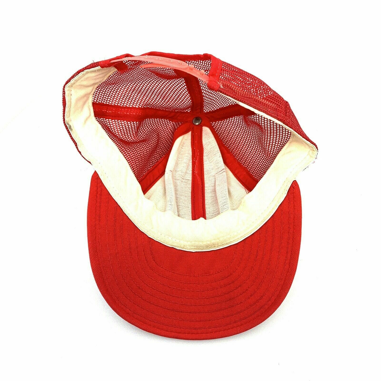 VTG AJD Lucky Stripes NEBRASKA CORNHUSKERS Herbie Snapback Trucker Hat - parsimonyshoppes