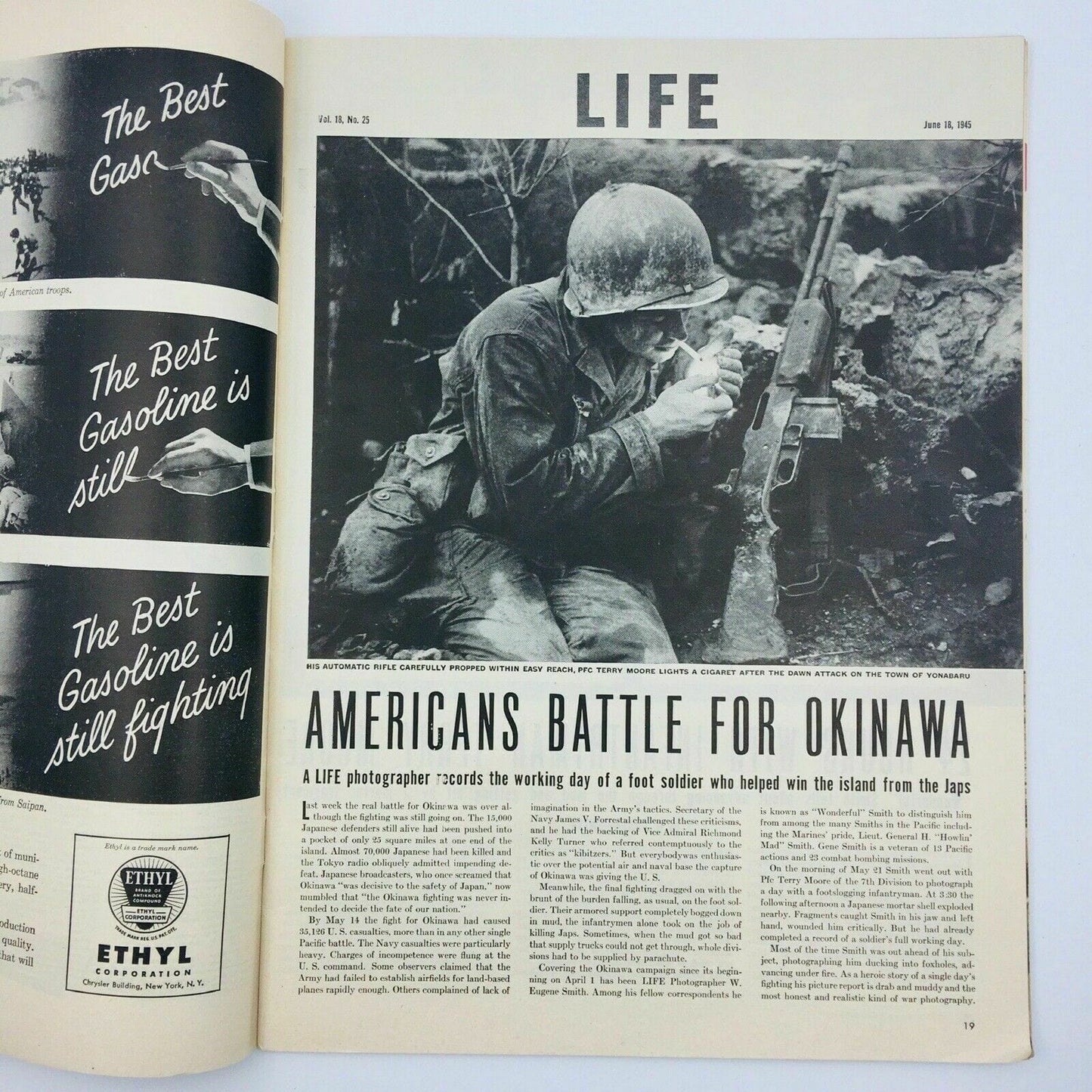 U.S. Congress Issue Vintage Life Magazine June 18, 1945 - parsimonyshoppes