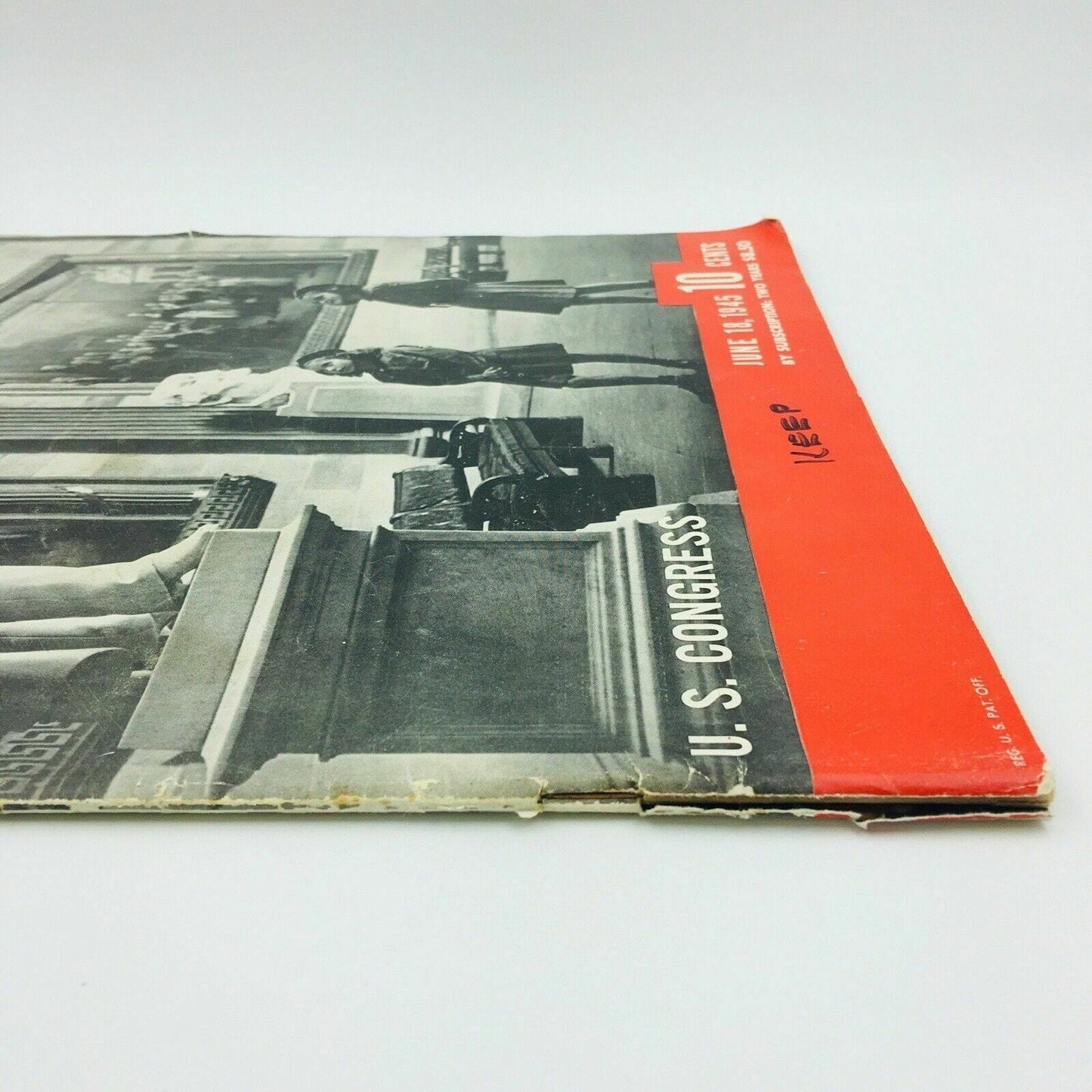 U.S. Congress Issue Vintage Life Magazine June 18, 1945 - parsimonyshoppes