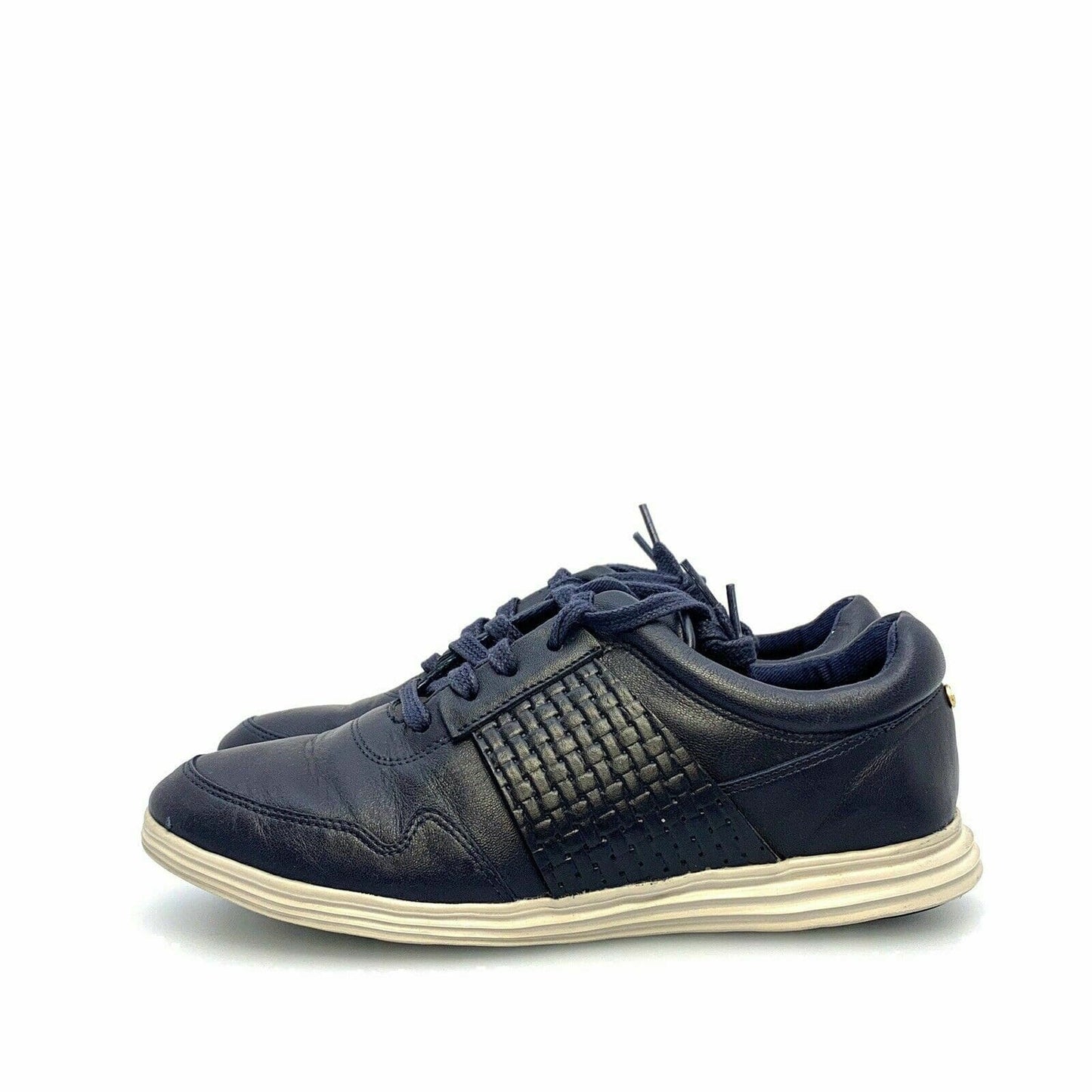 Cole Haan Womens Zero Grand.OS Lace Up Sneakers Leather Shoes, Dark Blue - 5B