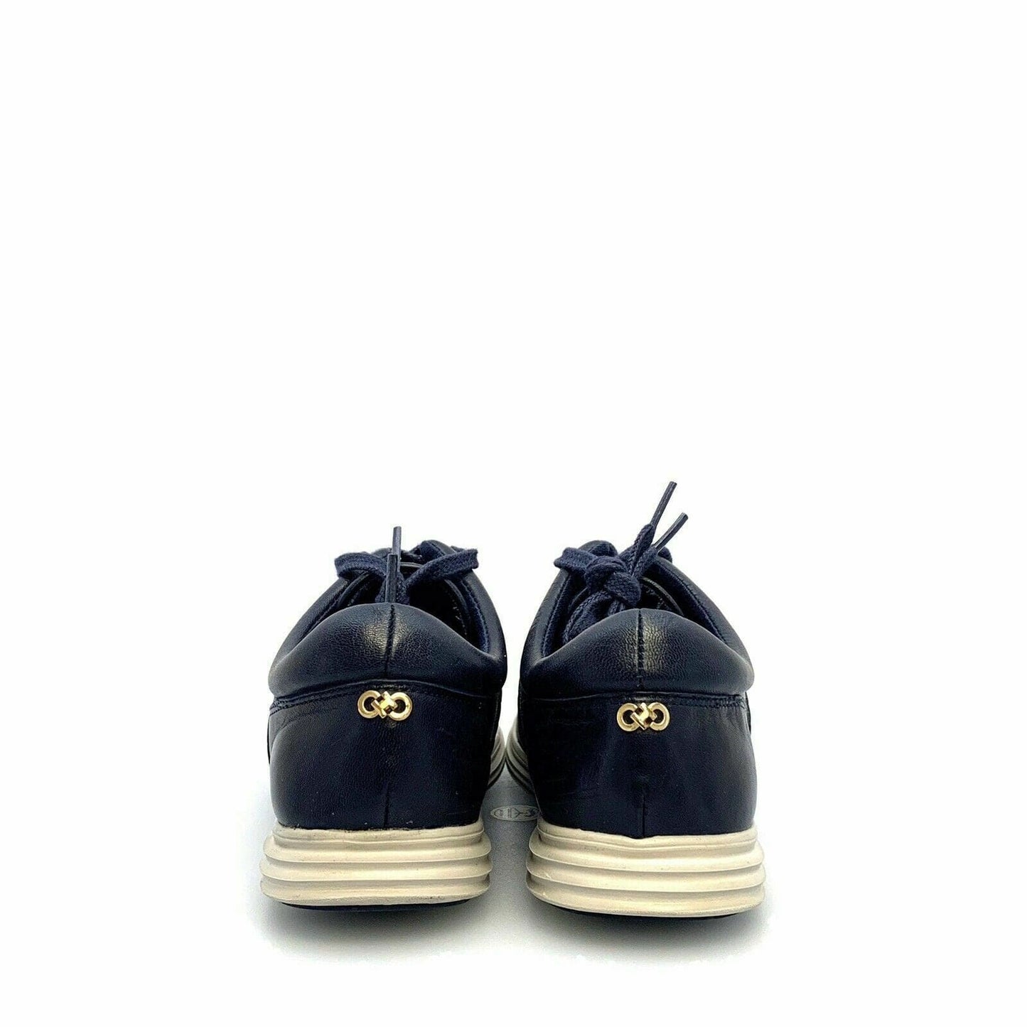Cole Haan Womens Zero Grand.OS Lace Up Sneakers Leather Shoes, Dark Blue - 5B